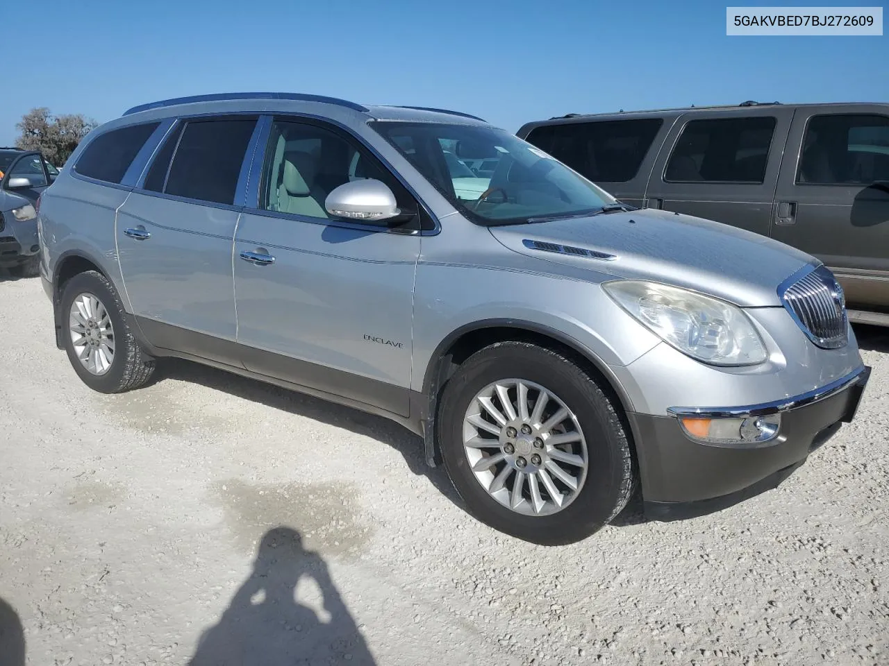 2011 Buick Enclave Cxl VIN: 5GAKVBED7BJ272609 Lot: 77307524