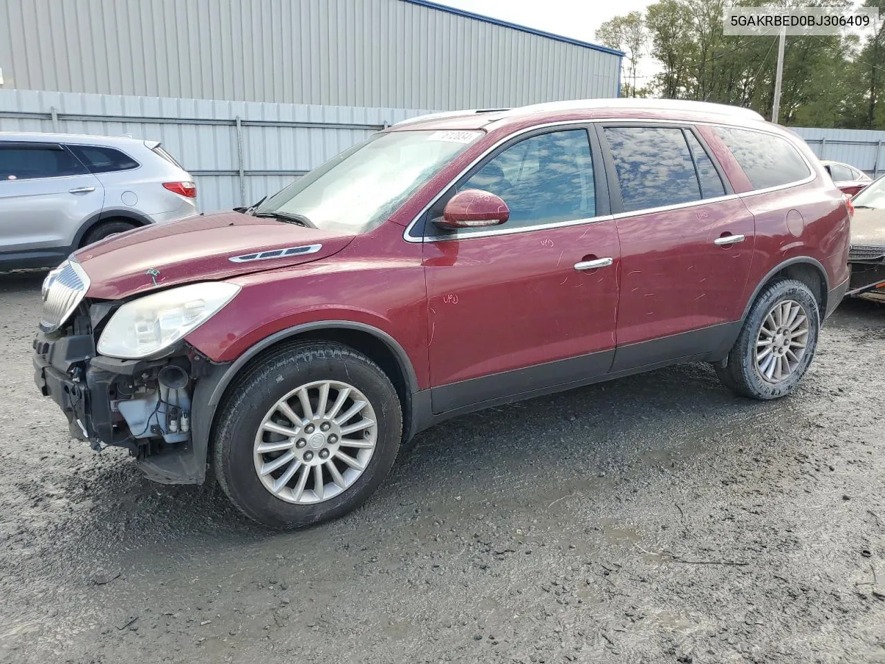 2011 Buick Enclave Cxl VIN: 5GAKRBED0BJ306409 Lot: 77612034