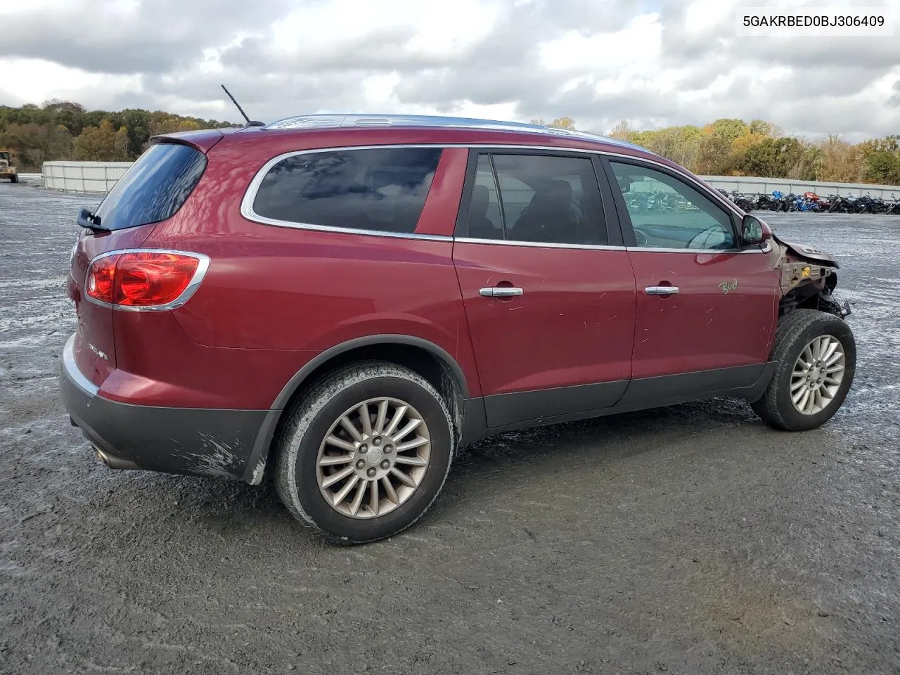 2011 Buick Enclave Cxl VIN: 5GAKRBED0BJ306409 Lot: 77612034