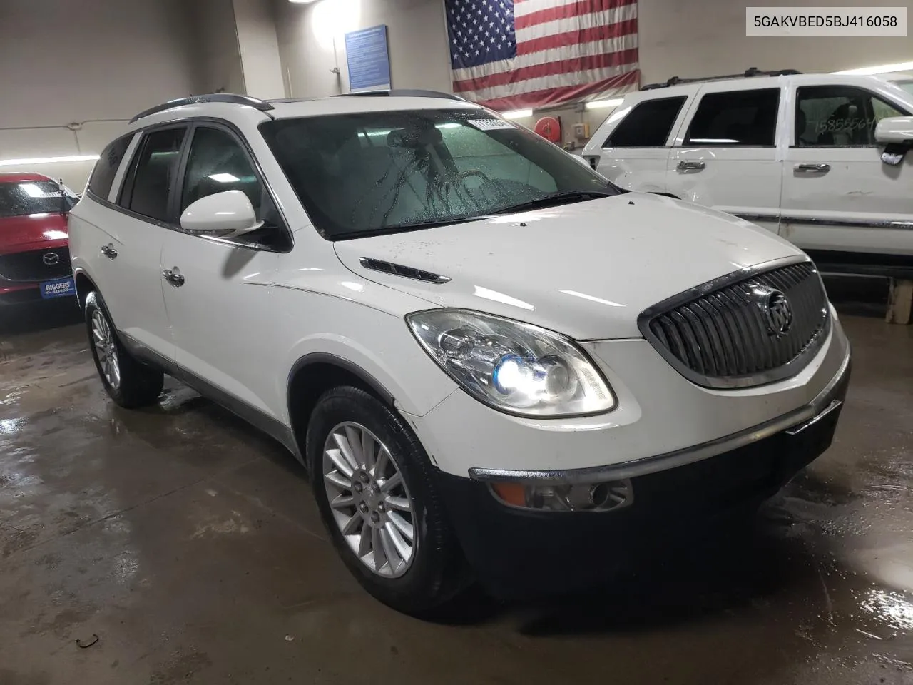 2011 Buick Enclave Cxl VIN: 5GAKVBED5BJ416058 Lot: 77753034