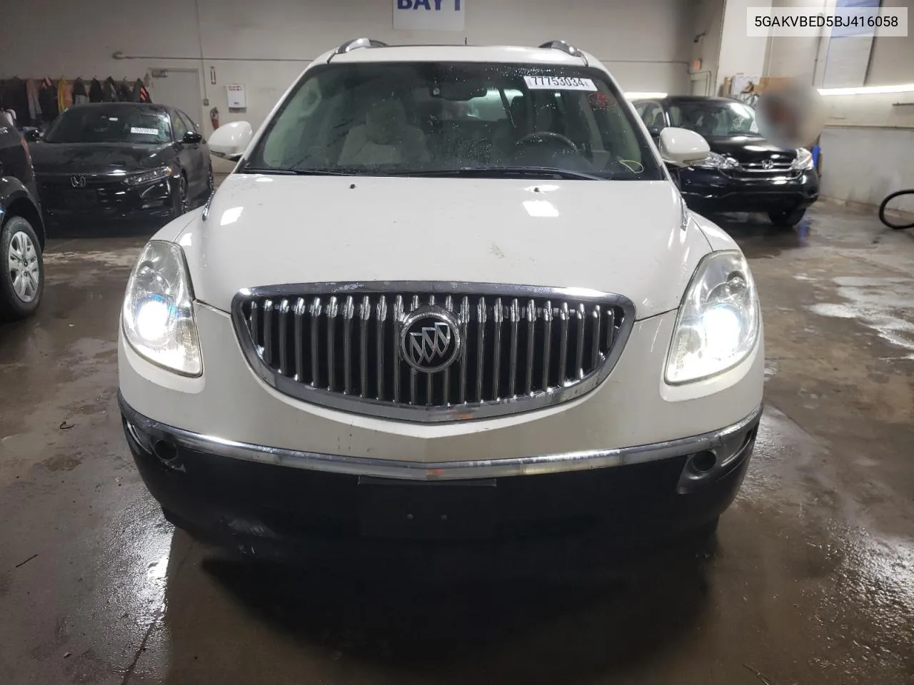 2011 Buick Enclave Cxl VIN: 5GAKVBED5BJ416058 Lot: 77753034