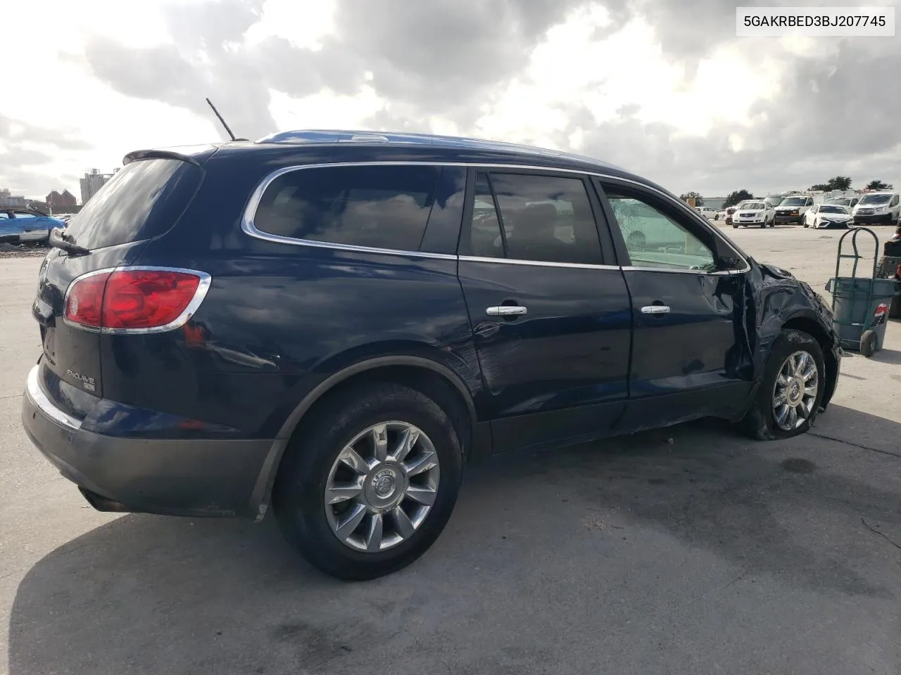 2011 Buick Enclave Cxl VIN: 5GAKRBED3BJ207745 Lot: 77885434