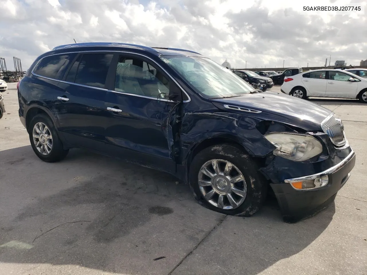 2011 Buick Enclave Cxl VIN: 5GAKRBED3BJ207745 Lot: 77885434