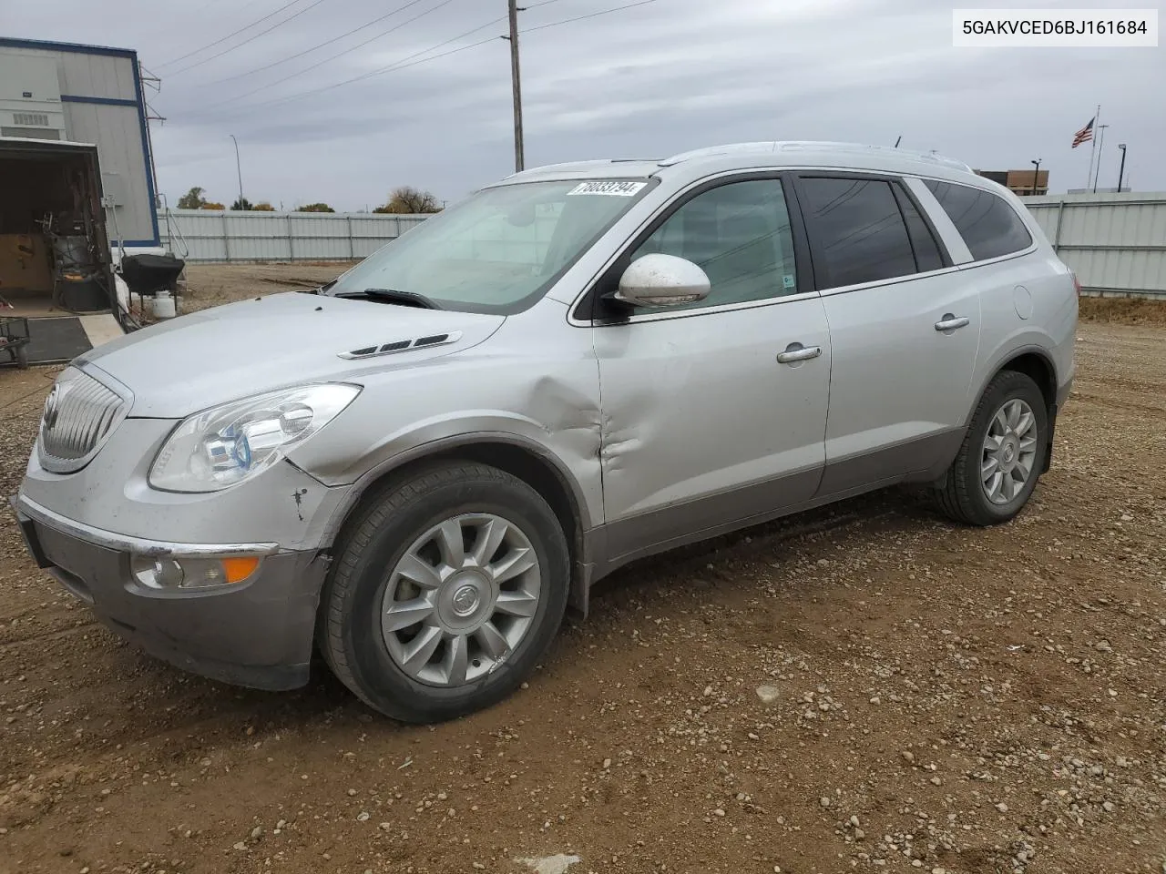 2011 Buick Enclave Cxl VIN: 5GAKVCED6BJ161684 Lot: 78033794