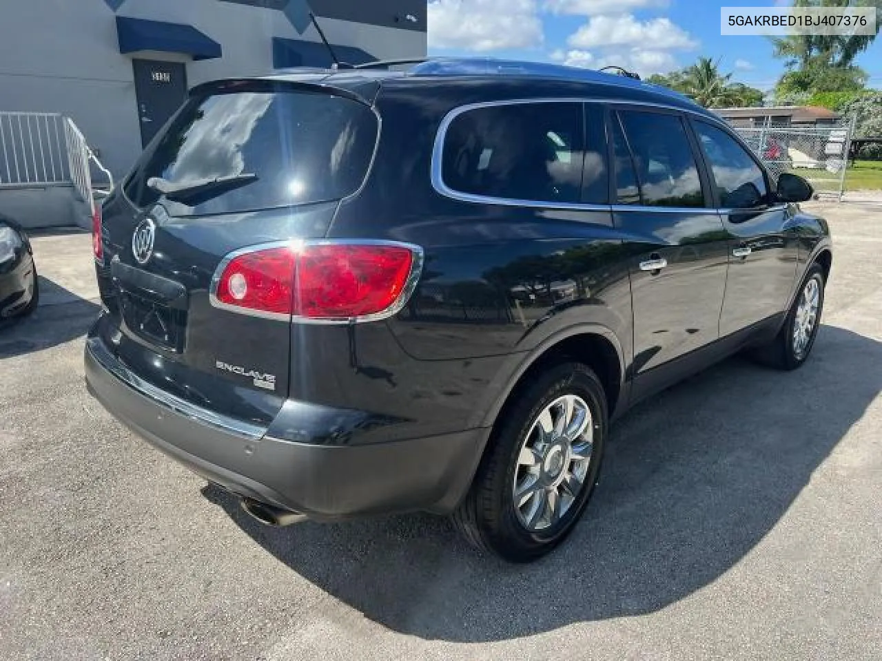 2011 Buick Enclave Cxl VIN: 5GAKRBED1BJ407376 Lot: 78108244