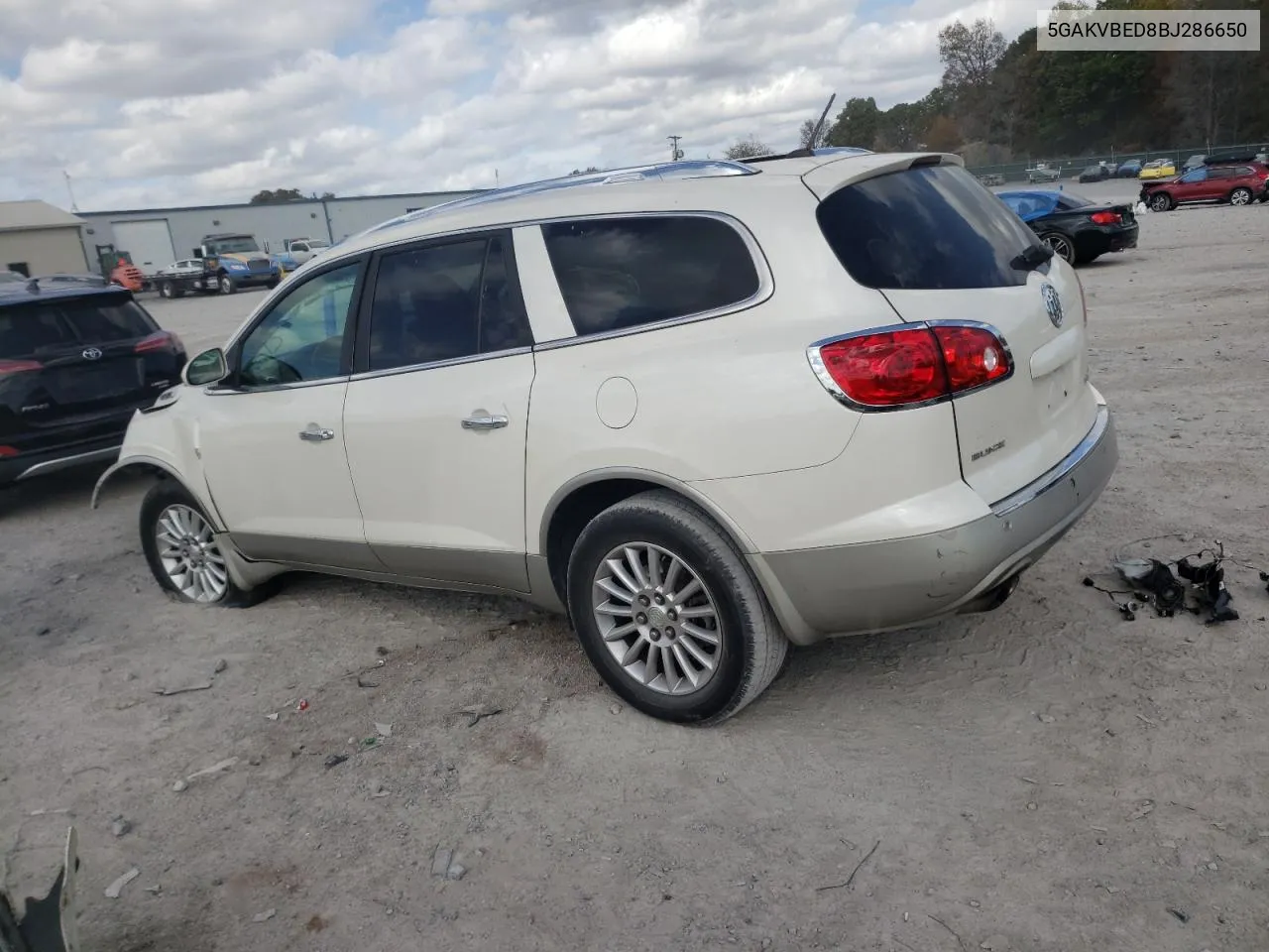 2011 Buick Enclave Cxl VIN: 5GAKVBED8BJ286650 Lot: 78658184