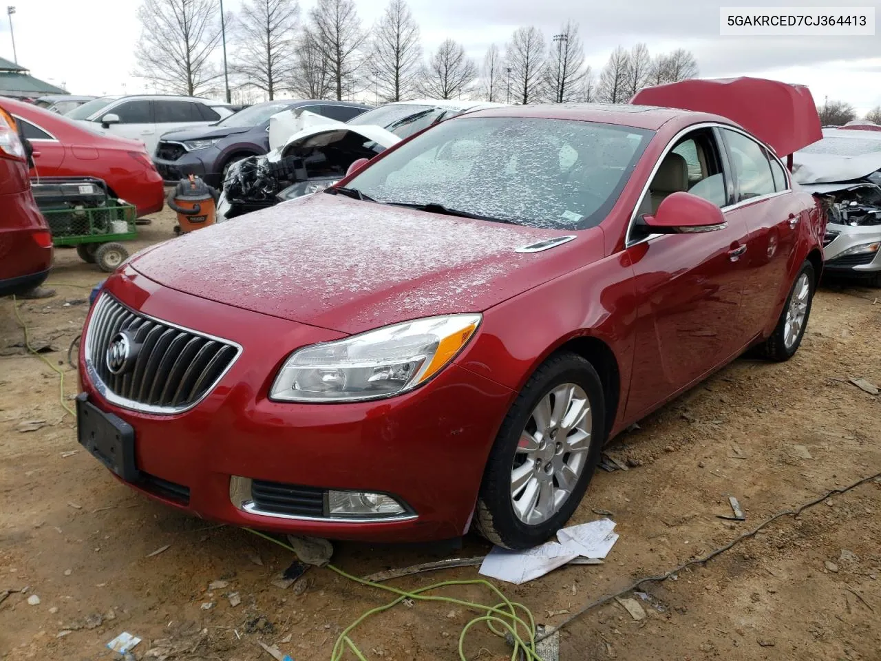 2012 Buick Enclave VIN: 5GAKRCED7CJ364413 Lot: 41205123