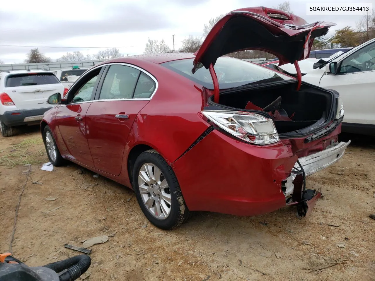 2012 Buick Enclave VIN: 5GAKRCED7CJ364413 Lot: 41205123