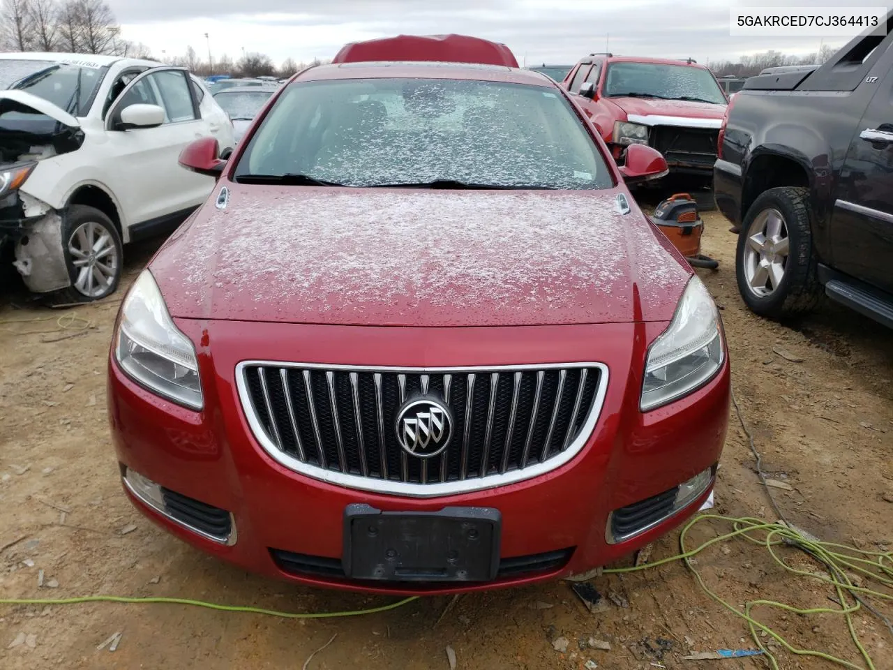 2012 Buick Enclave VIN: 5GAKRCED7CJ364413 Lot: 41205123