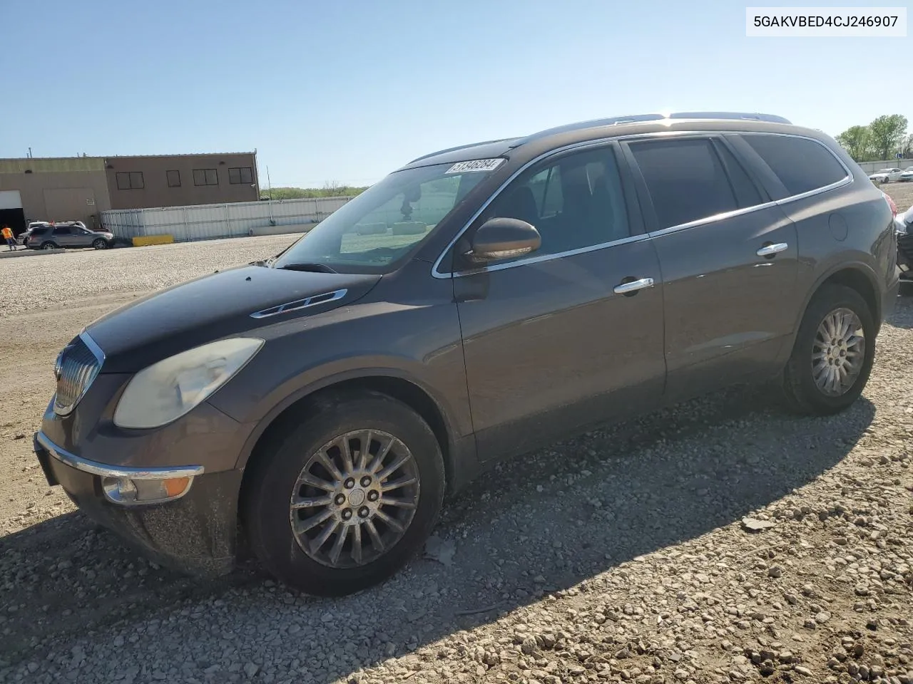 2012 Buick Enclave VIN: 5GAKVBED4CJ246907 Lot: 51346284