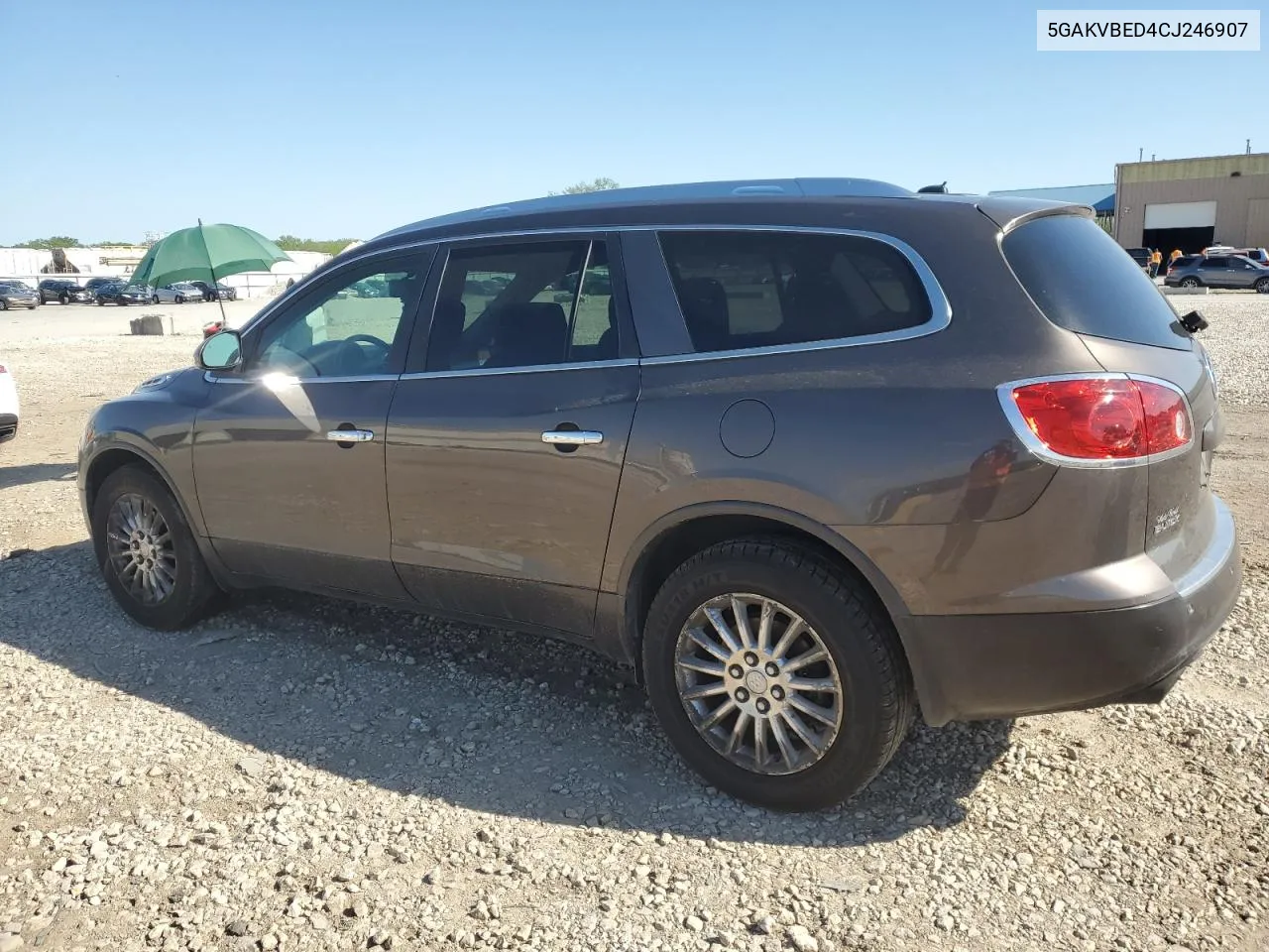 2012 Buick Enclave VIN: 5GAKVBED4CJ246907 Lot: 51346284