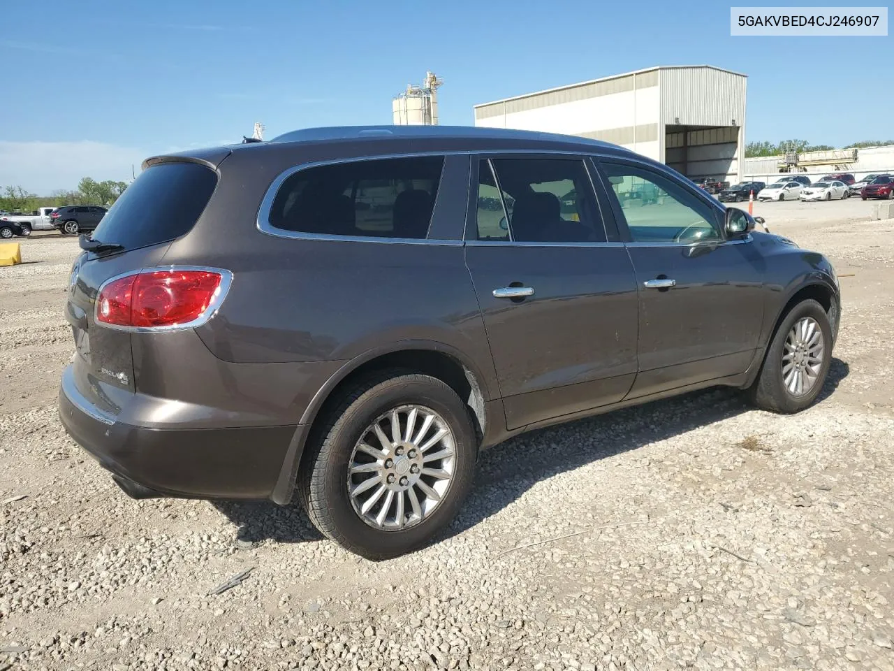 2012 Buick Enclave VIN: 5GAKVBED4CJ246907 Lot: 51346284