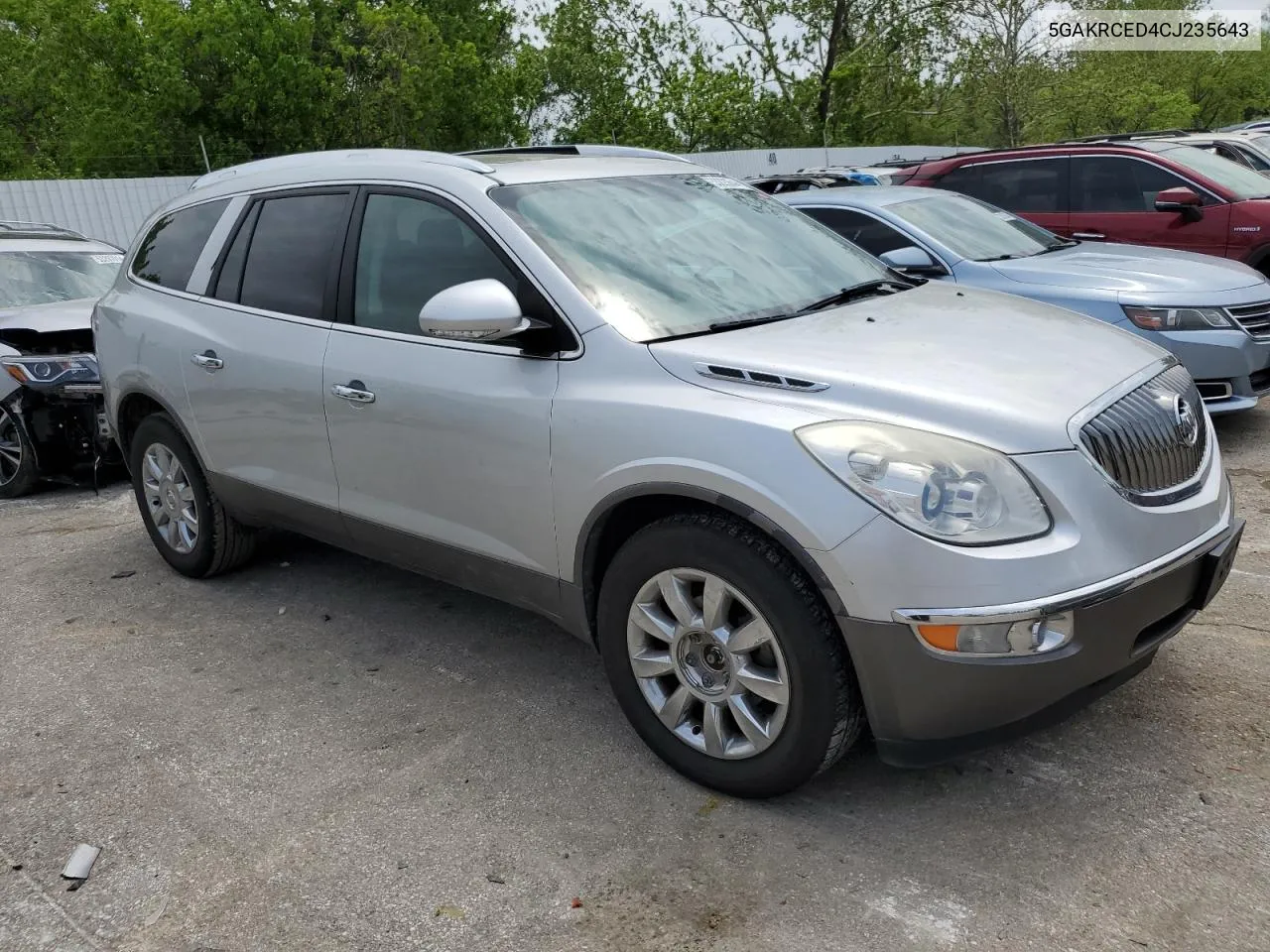 2012 Buick Enclave VIN: 5GAKRCED4CJ235643 Lot: 53223644