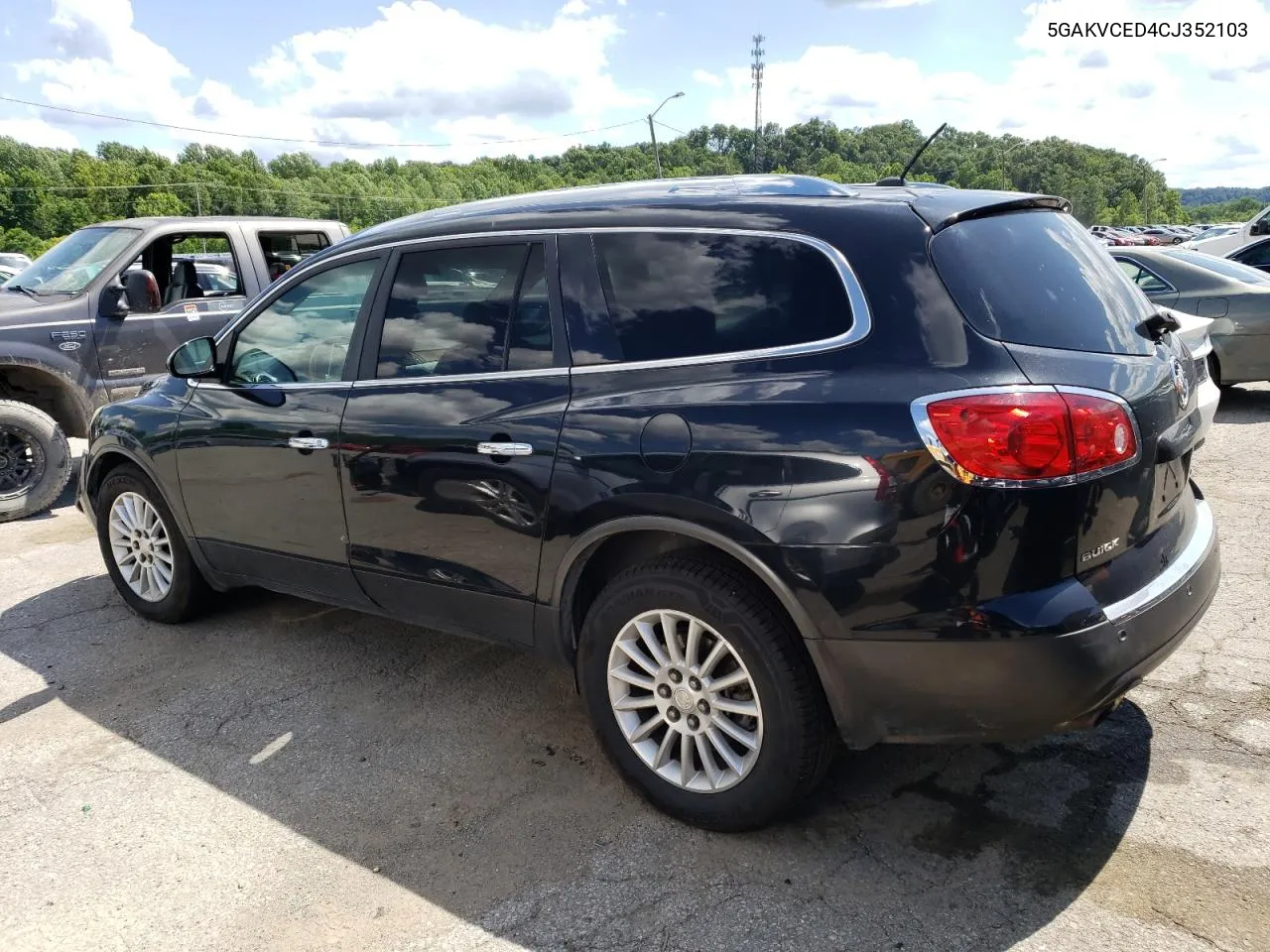 2012 Buick Enclave VIN: 5GAKVCED4CJ352103 Lot: 56200744