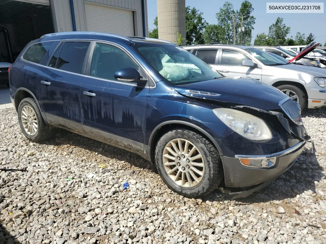 2012 Buick Enclave VIN: 5GAKVCED3CJ231708 Lot: 57520514