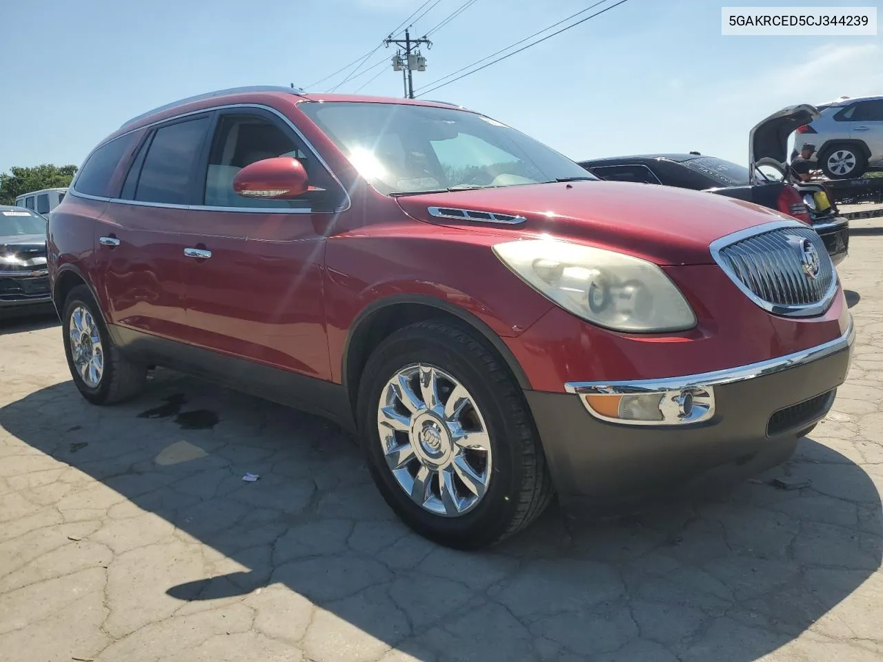 2012 Buick Enclave VIN: 5GAKRCED5CJ344239 Lot: 60723514