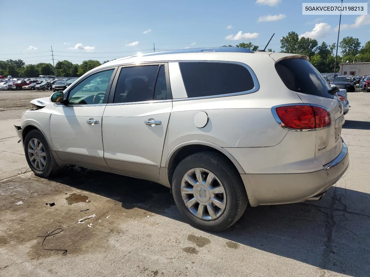 2012 Buick Enclave VIN: 5GAKVCED7CJ198213 Lot: 63692604