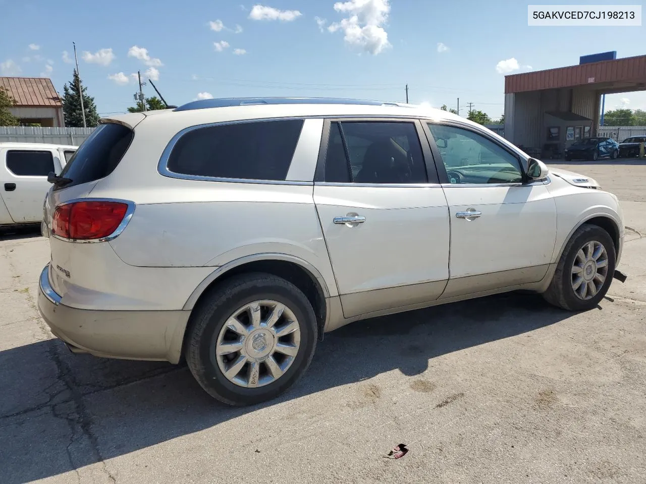 2012 Buick Enclave VIN: 5GAKVCED7CJ198213 Lot: 63692604