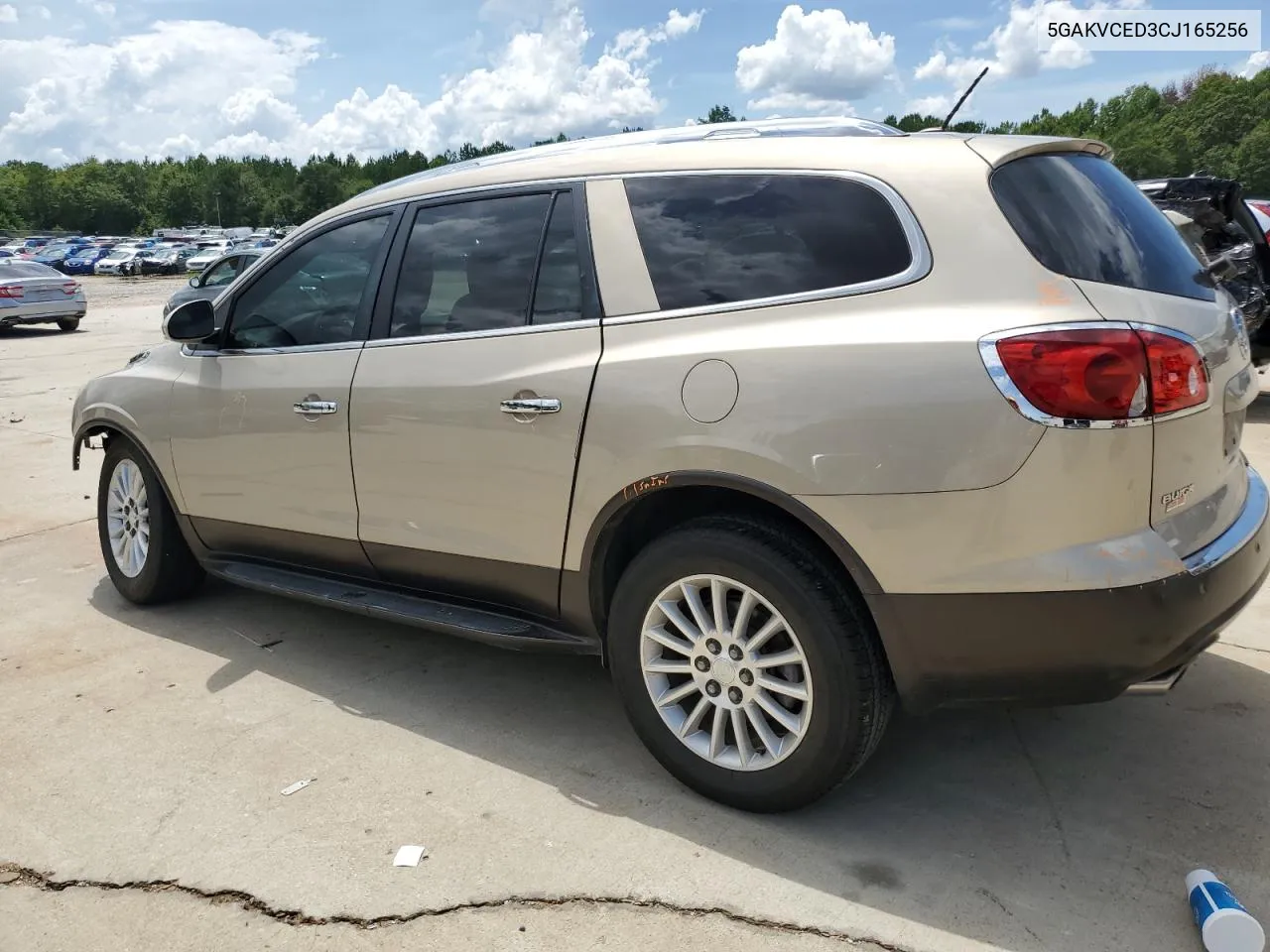 2012 Buick Enclave VIN: 5GAKVCED3CJ165256 Lot: 64245294