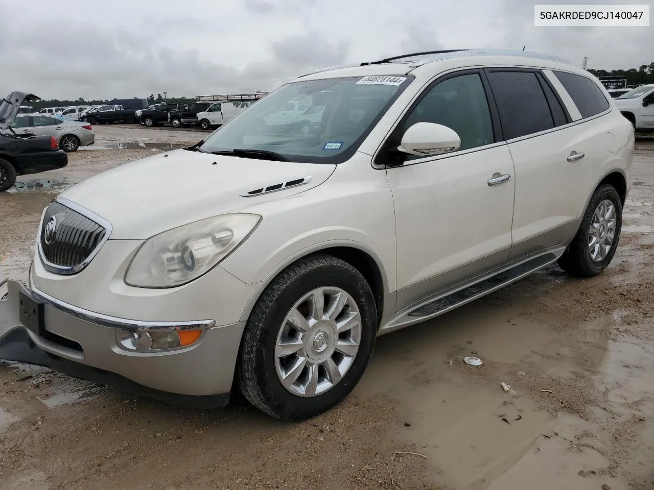 2012 Buick Enclave VIN: 5GAKRDED9CJ140047 Lot: 64828144