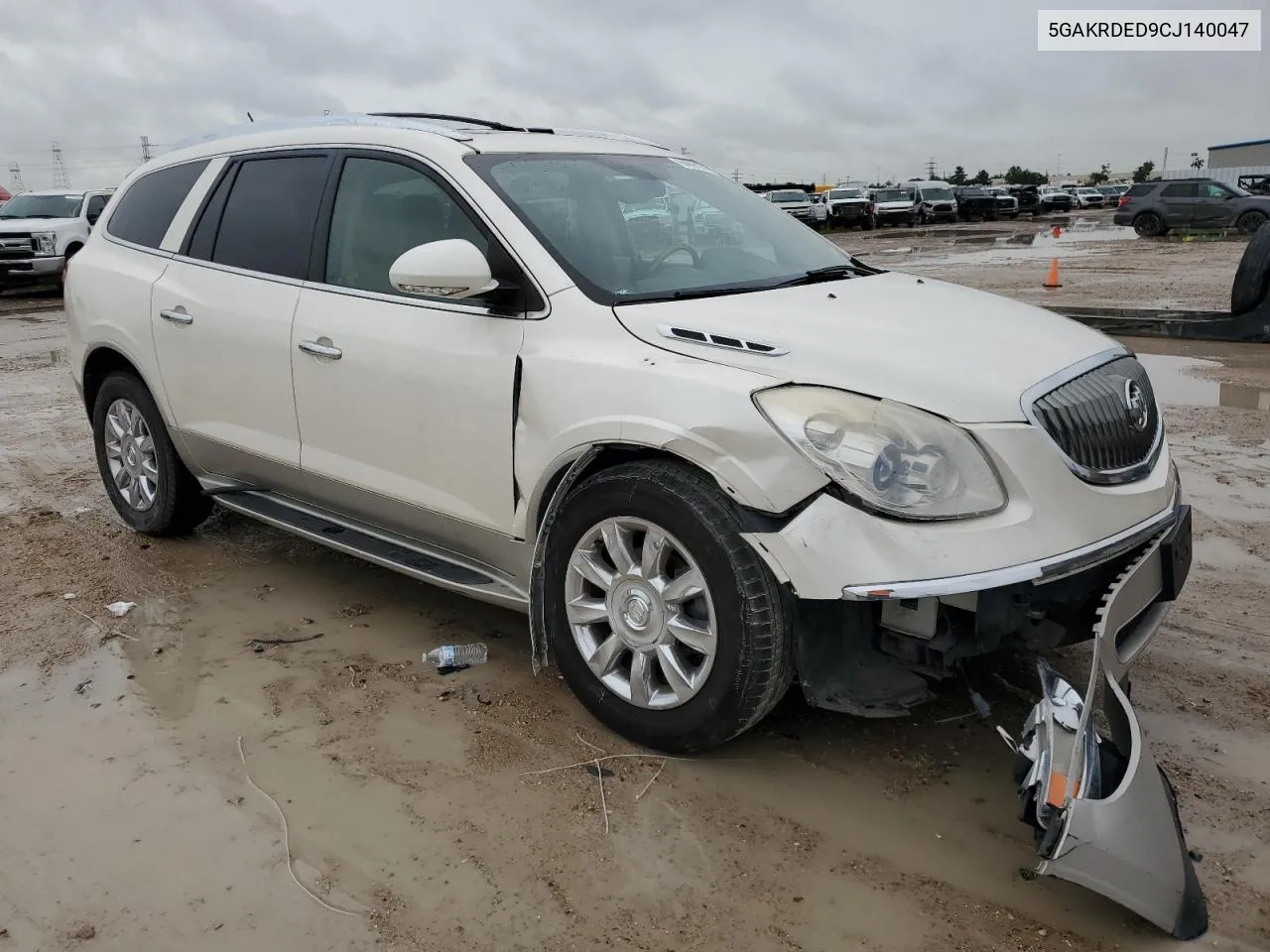 2012 Buick Enclave VIN: 5GAKRDED9CJ140047 Lot: 64828144