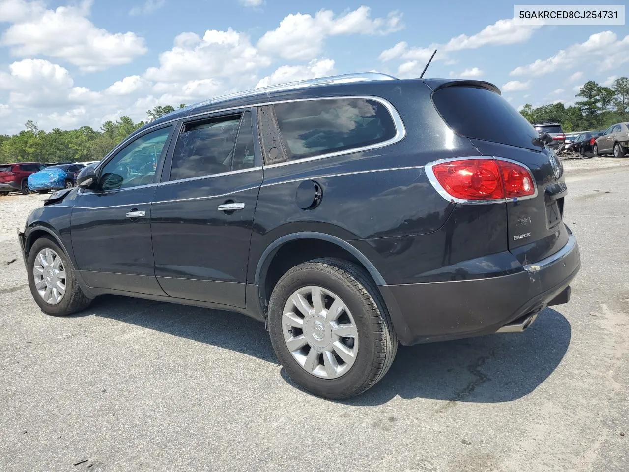 2012 Buick Enclave VIN: 5GAKRCED8CJ254731 Lot: 65346424