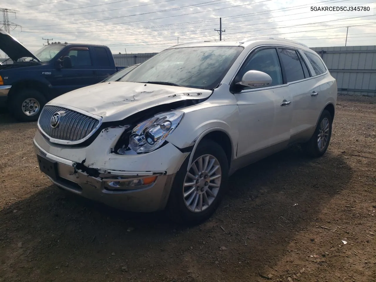 2012 Buick Enclave VIN: 5GAKRCED5CJ345780 Lot: 65866044