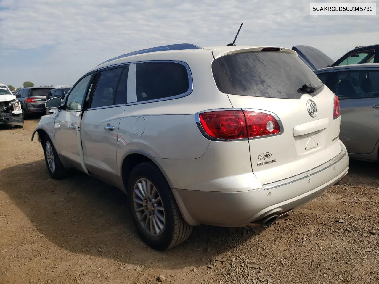 2012 Buick Enclave VIN: 5GAKRCED5CJ345780 Lot: 65866044