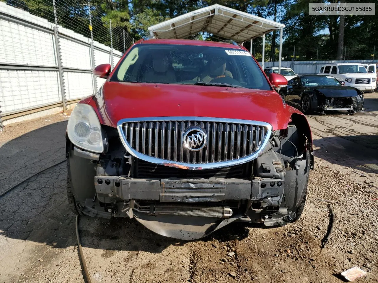 2012 Buick Enclave VIN: 5GAKRDED3CJ155885 Lot: 68011814