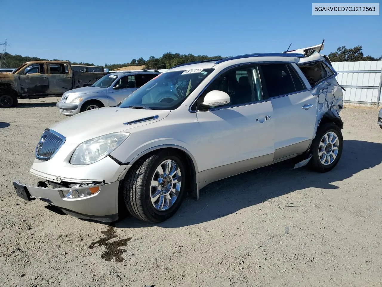 2012 Buick Enclave VIN: 5GAKVCED7CJ212563 Lot: 68167774