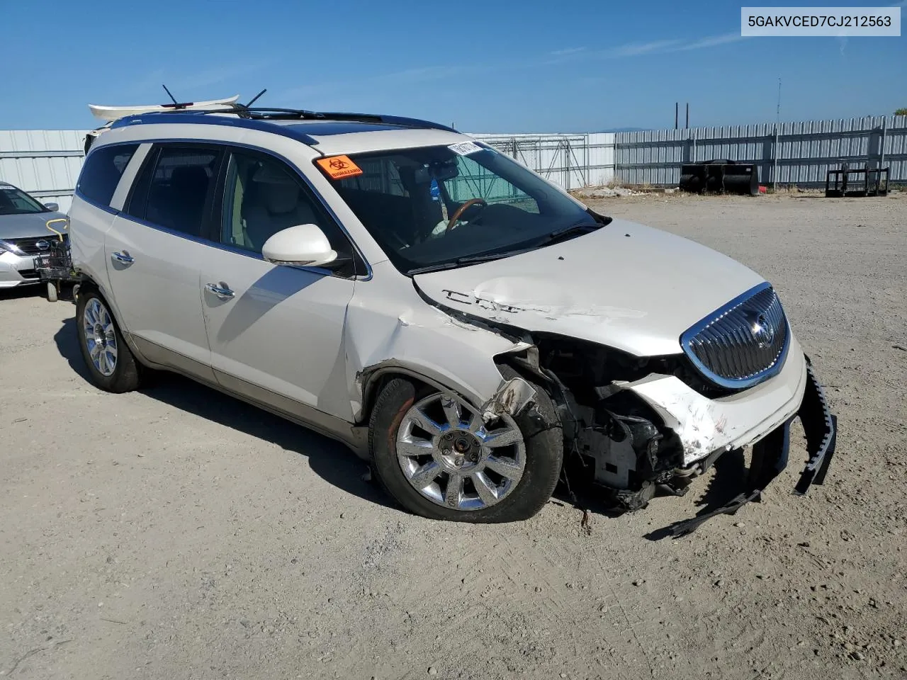 2012 Buick Enclave VIN: 5GAKVCED7CJ212563 Lot: 68167774