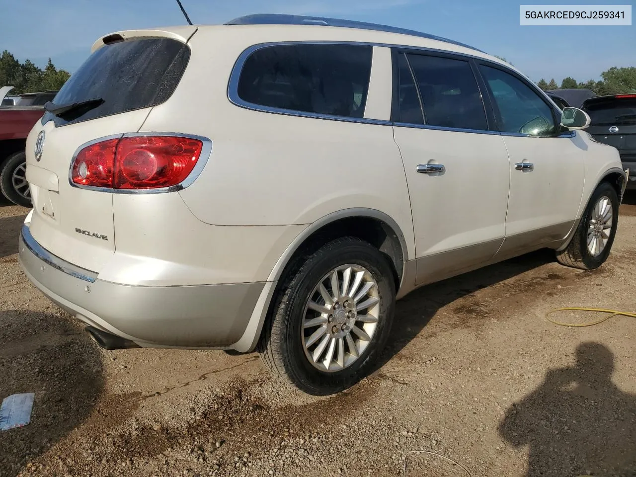 2012 Buick Enclave VIN: 5GAKRCED9CJ259341 Lot: 68183284