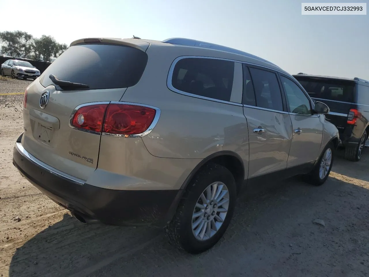 2012 Buick Enclave VIN: 5GAKVCED7CJ332993 Lot: 68495654