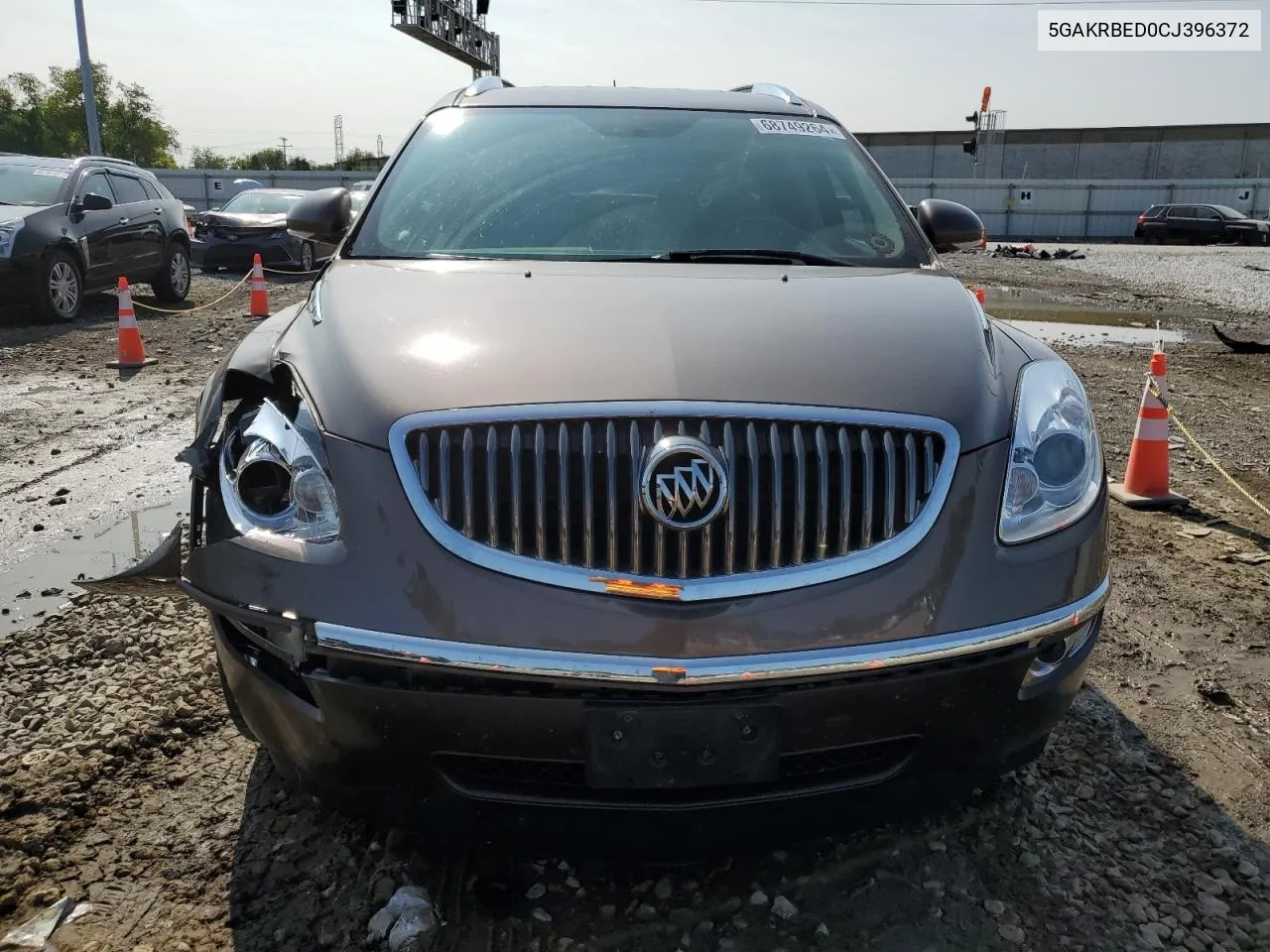 2012 Buick Enclave VIN: 5GAKRBED0CJ396372 Lot: 68749264