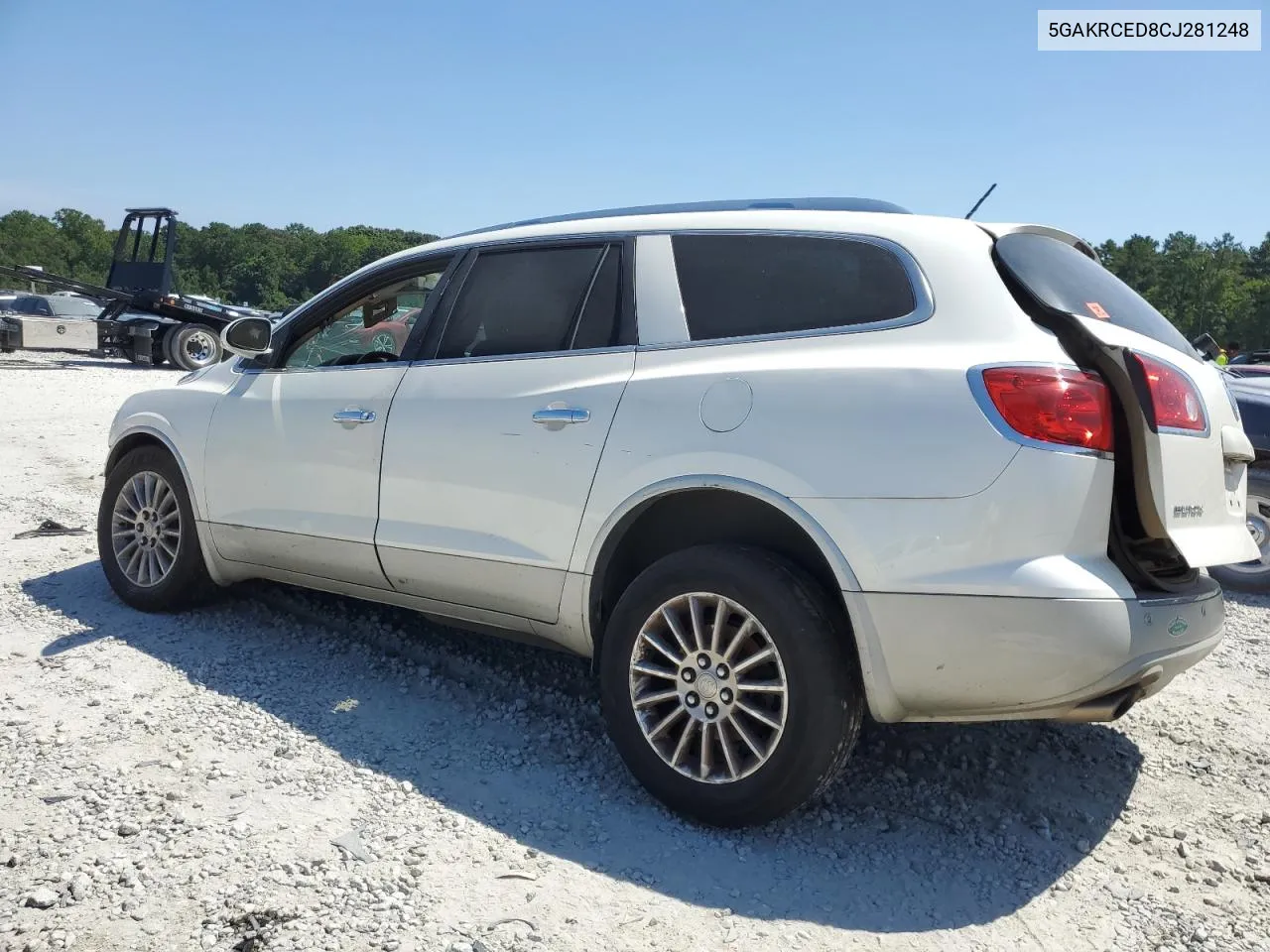 2012 Buick Enclave VIN: 5GAKRCED8CJ281248 Lot: 68889644