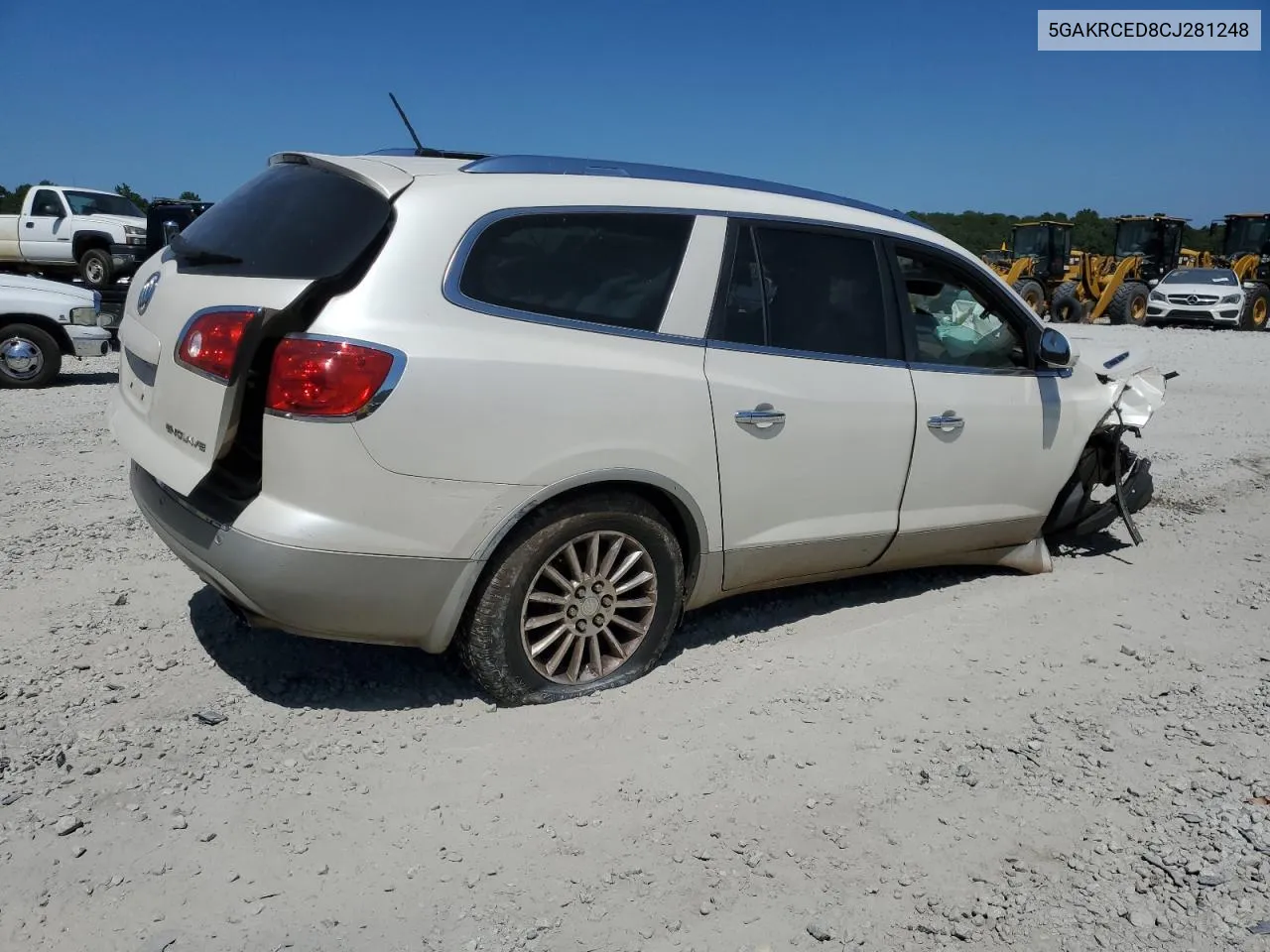 2012 Buick Enclave VIN: 5GAKRCED8CJ281248 Lot: 68889644