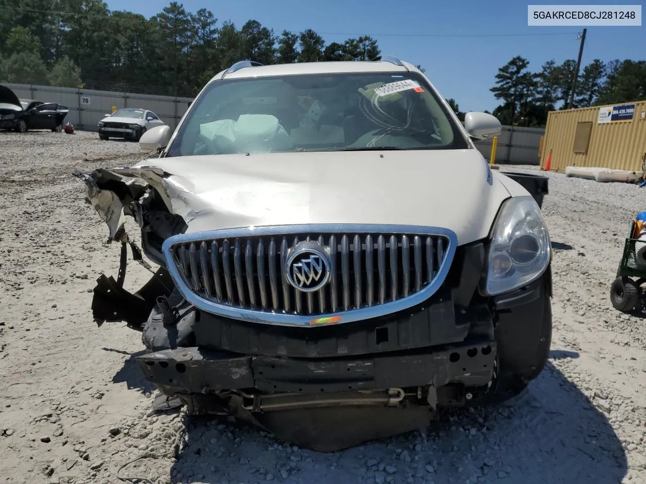 2012 Buick Enclave VIN: 5GAKRCED8CJ281248 Lot: 68889644