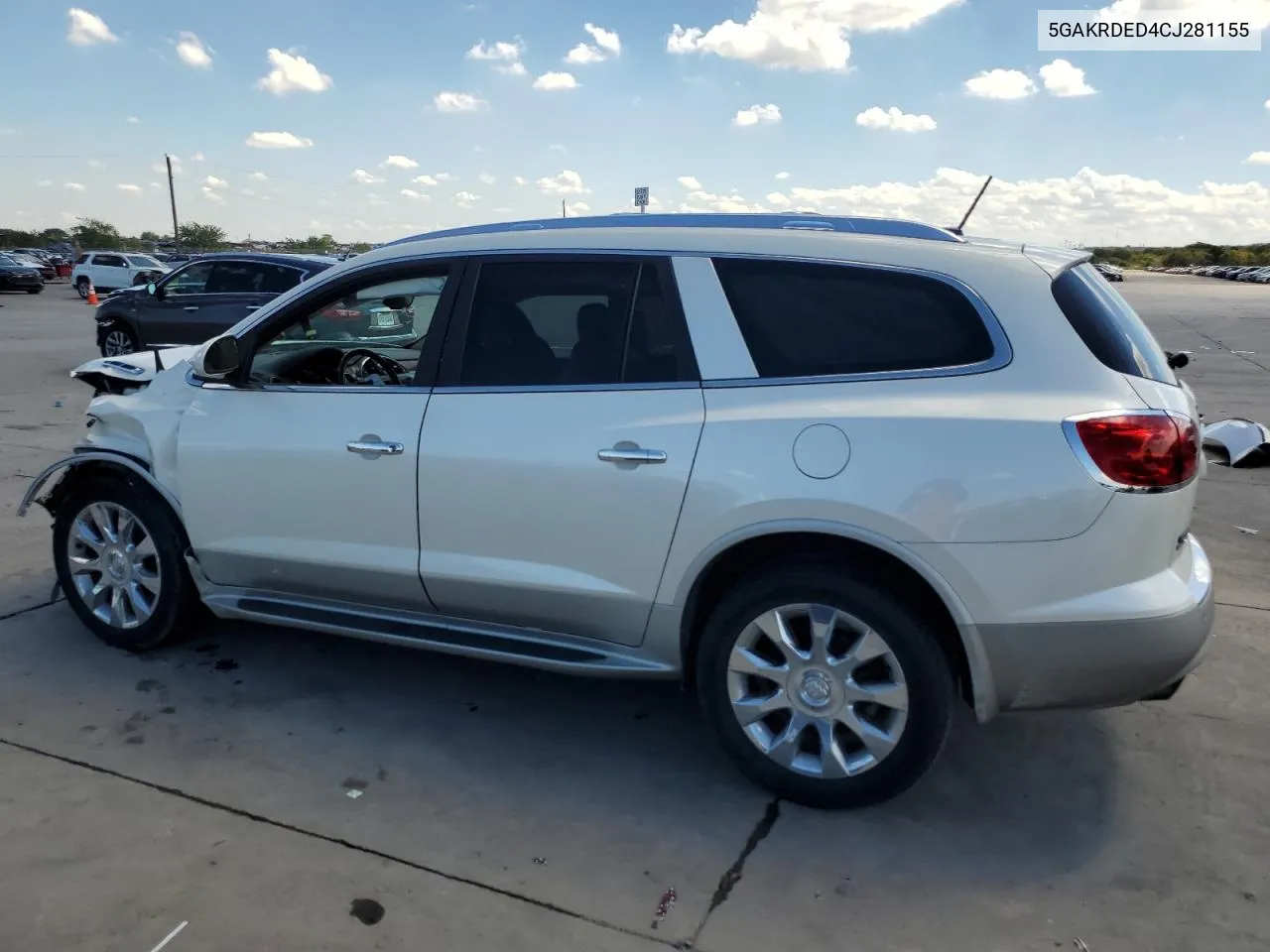 2012 Buick Enclave VIN: 5GAKRDED4CJ281155 Lot: 69072734