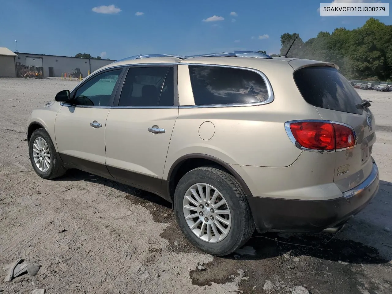 2012 Buick Enclave VIN: 5GAKVCED1CJ300279 Lot: 69097214