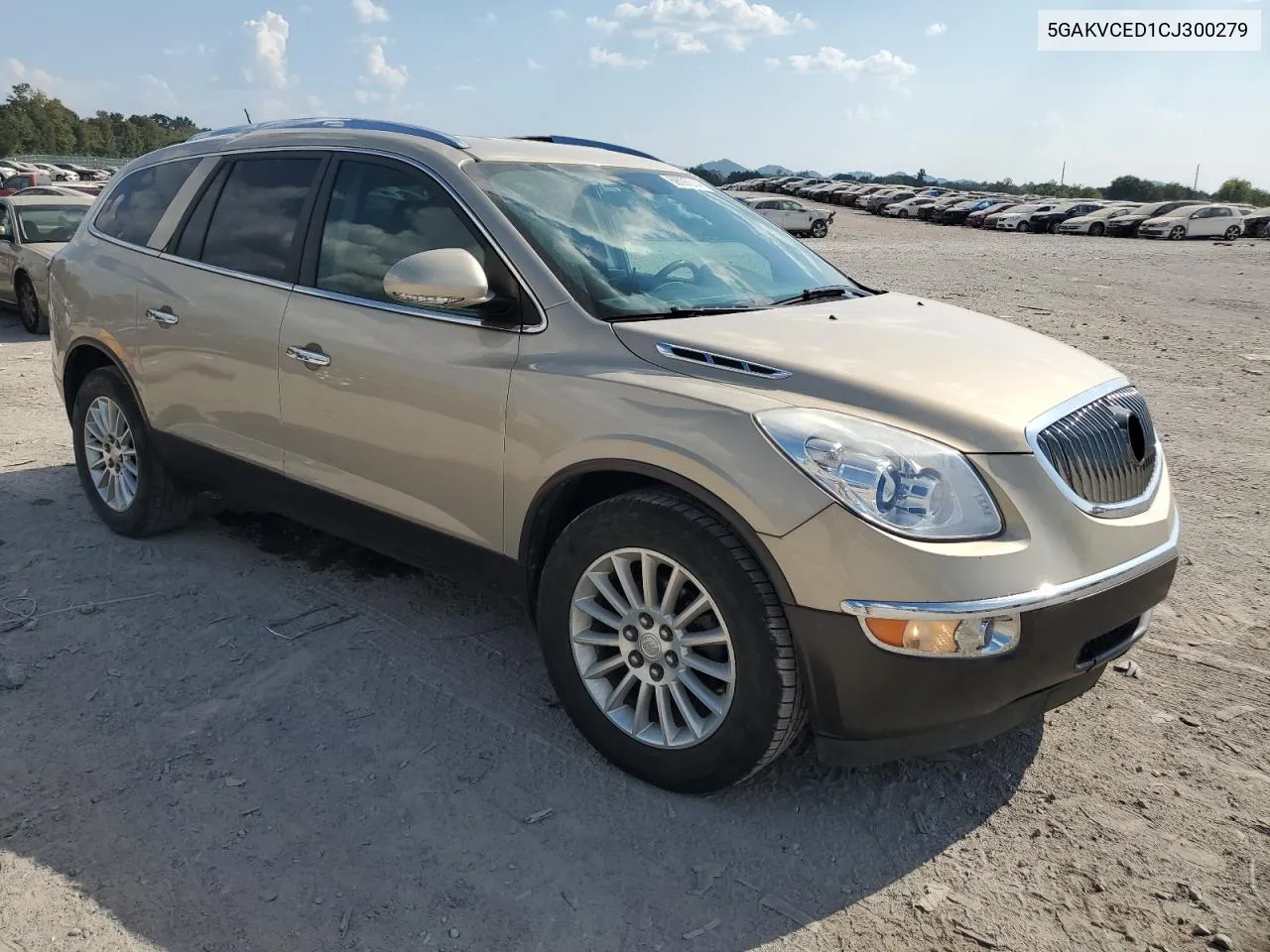 2012 Buick Enclave VIN: 5GAKVCED1CJ300279 Lot: 69097214