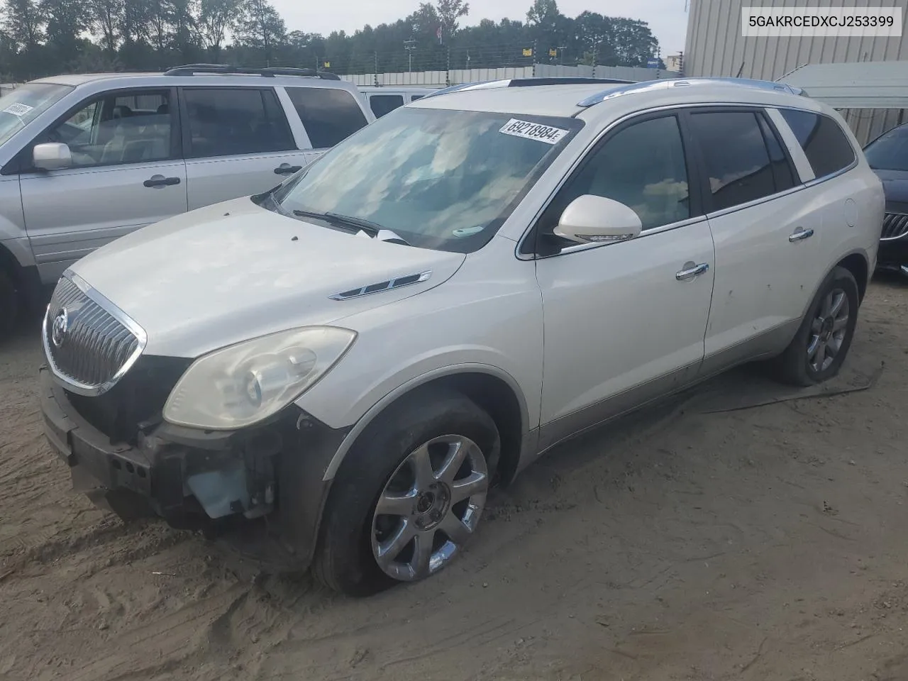 2012 Buick Enclave VIN: 5GAKRCEDXCJ253399 Lot: 69218984