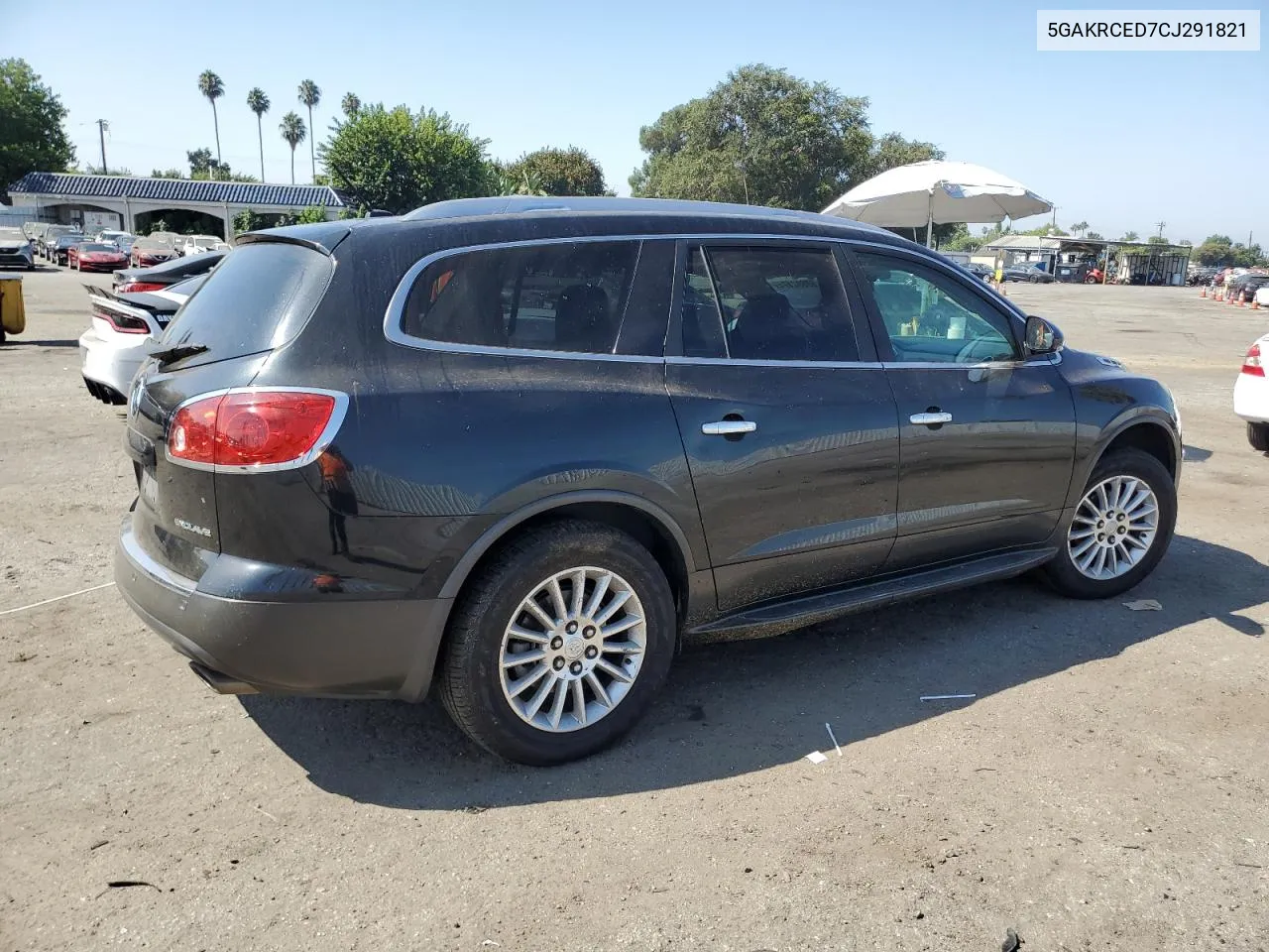 2012 Buick Enclave VIN: 5GAKRCED7CJ291821 Lot: 69693174