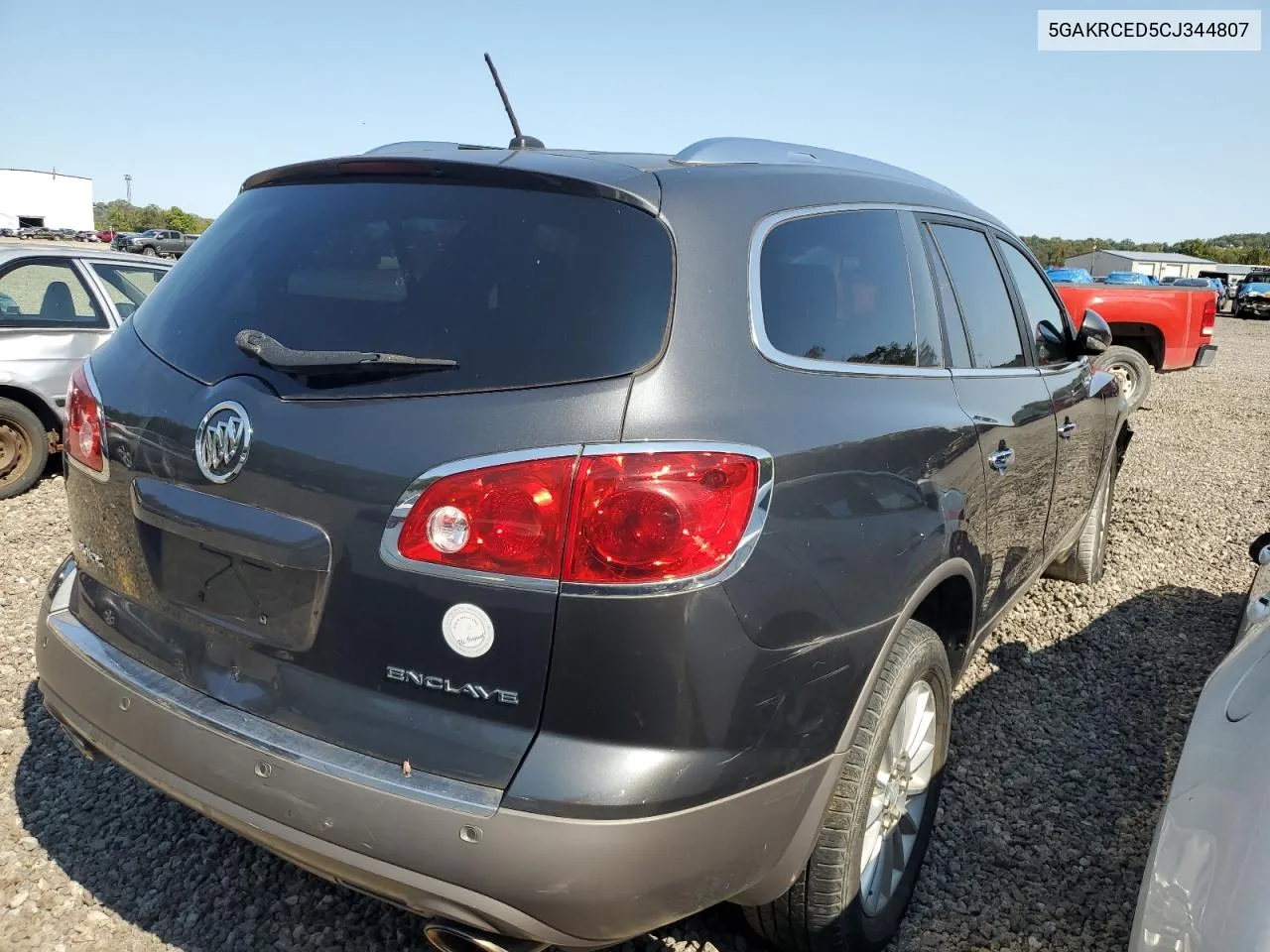 2012 Buick Enclave VIN: 5GAKRCED5CJ344807 Lot: 69856614