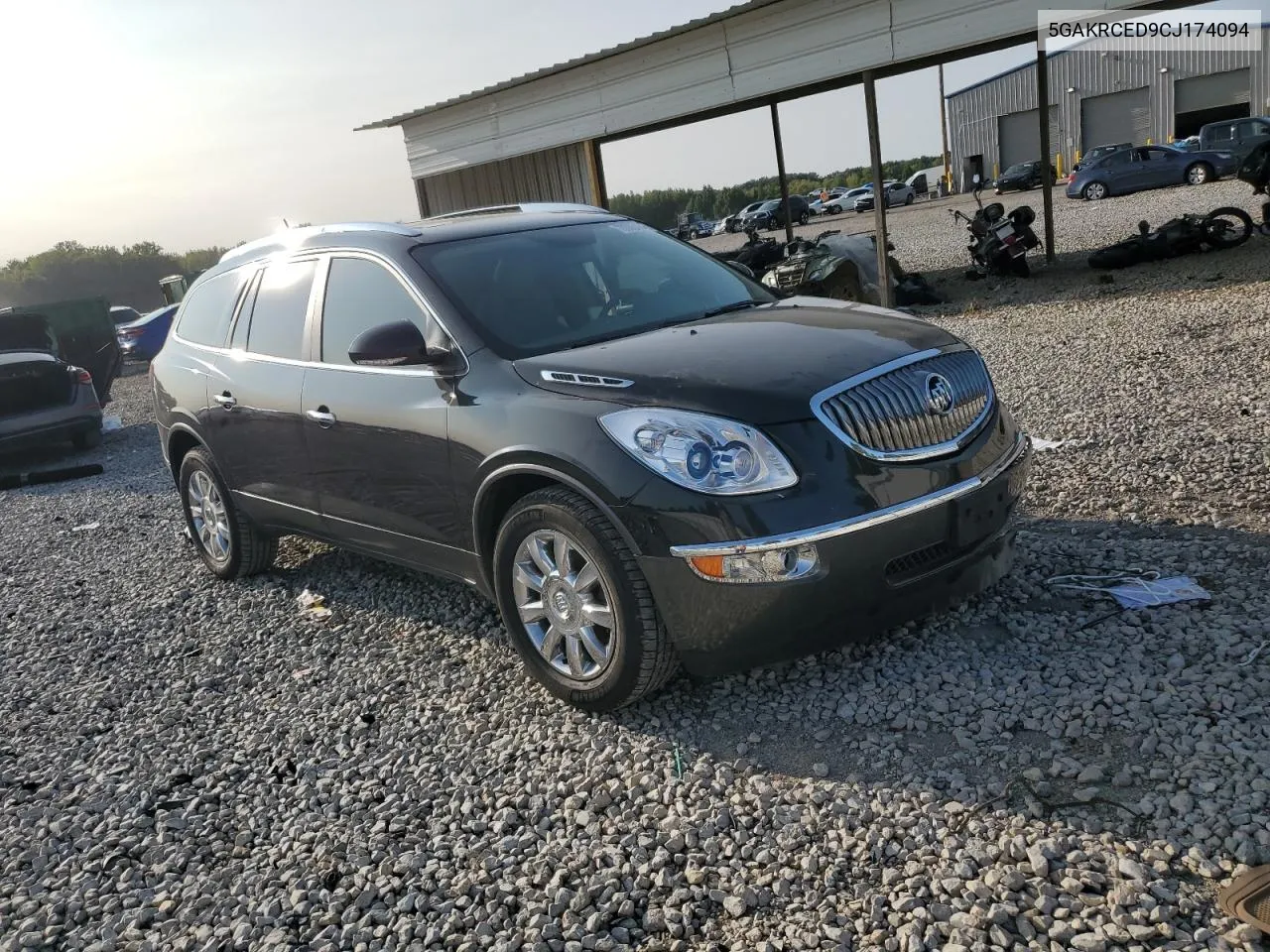 2012 Buick Enclave VIN: 5GAKRCED9CJ174094 Lot: 70005434