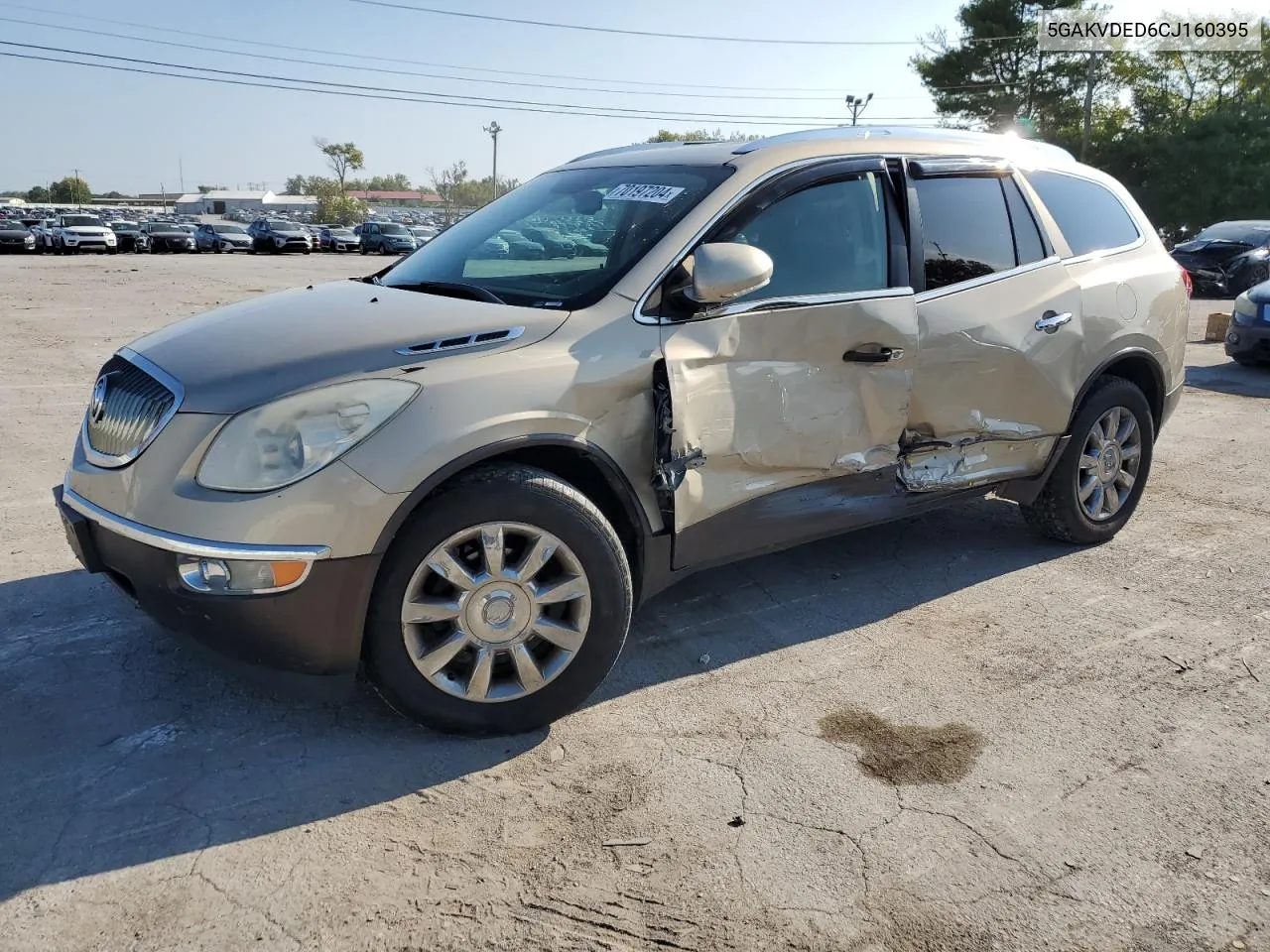 2012 Buick Enclave VIN: 5GAKVDED6CJ160395 Lot: 70197204