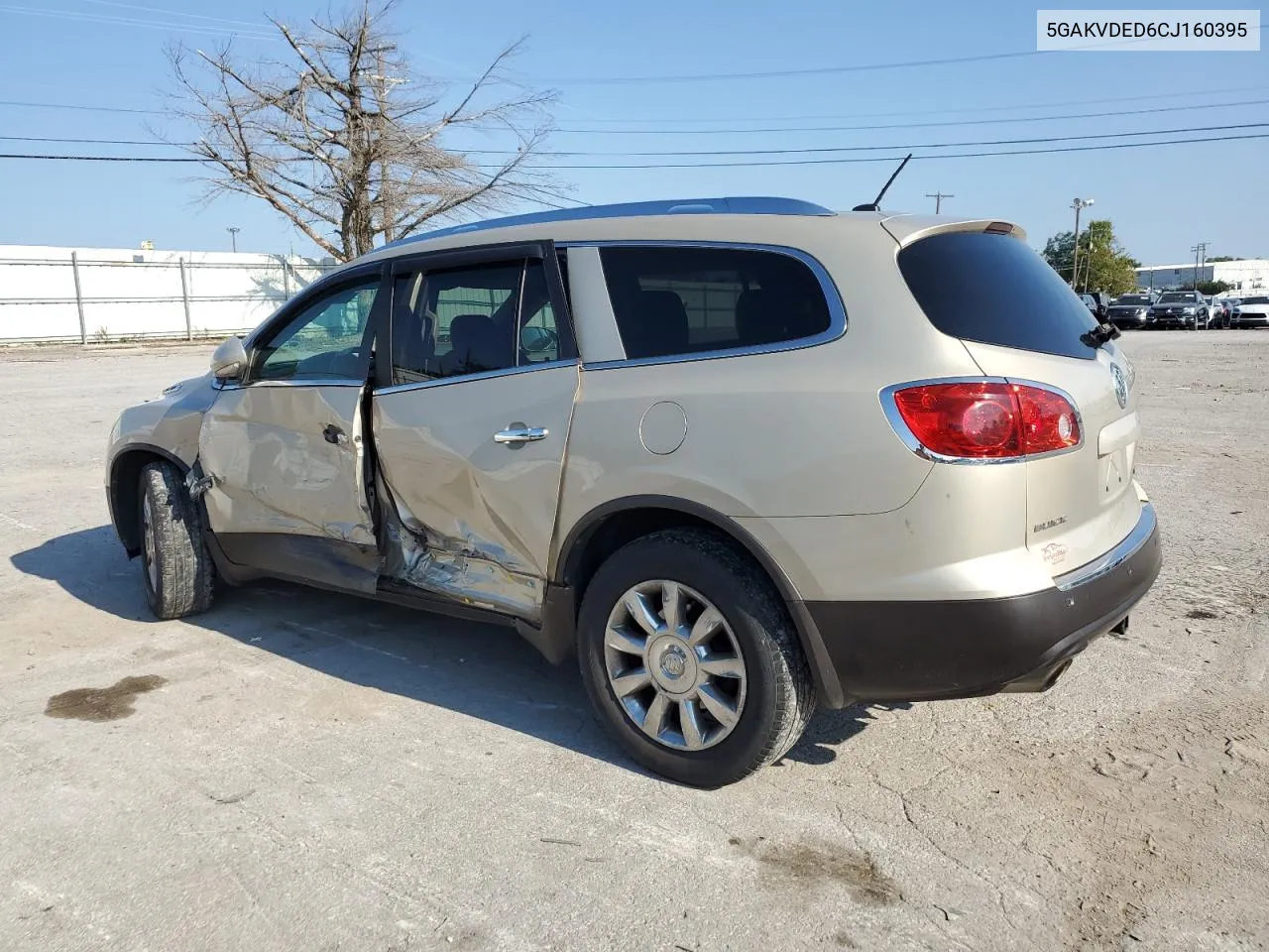 2012 Buick Enclave VIN: 5GAKVDED6CJ160395 Lot: 70197204