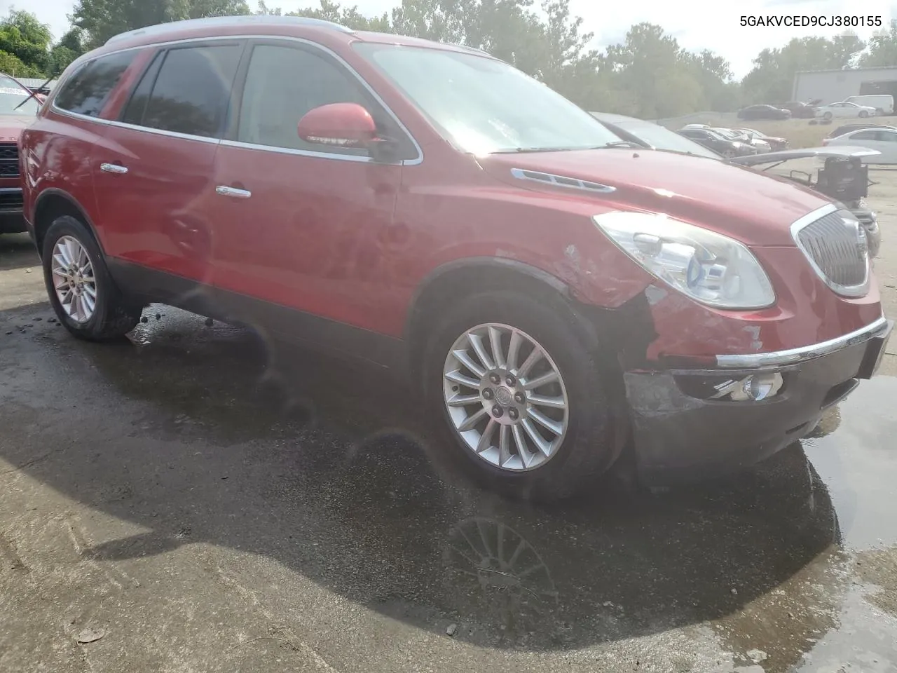 2012 Buick Enclave VIN: 5GAKVCED9CJ380155 Lot: 70424354