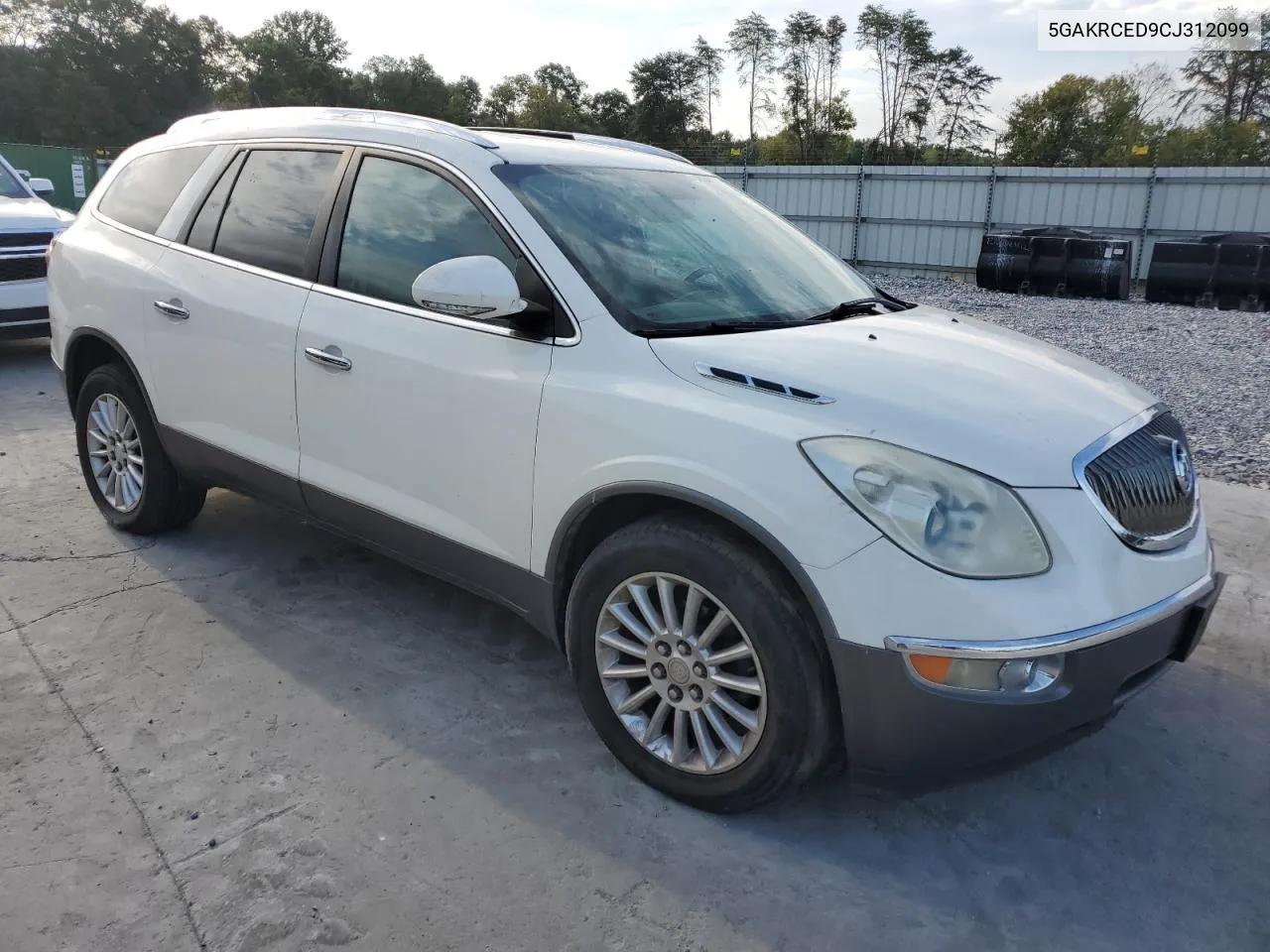 2012 Buick Enclave VIN: 5GAKRCED9CJ312099 Lot: 70620254