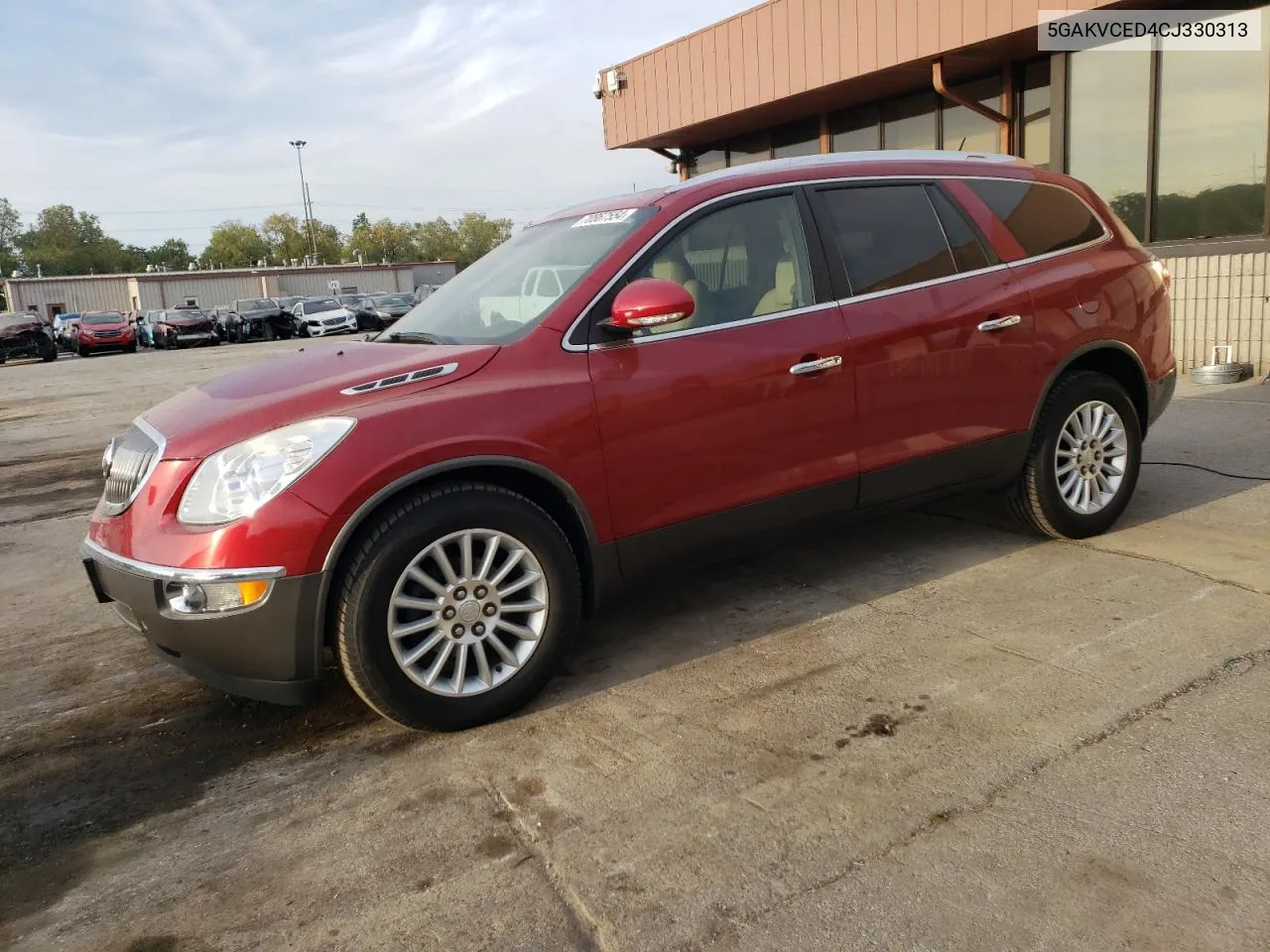 2012 Buick Enclave VIN: 5GAKVCED4CJ330313 Lot: 70867554