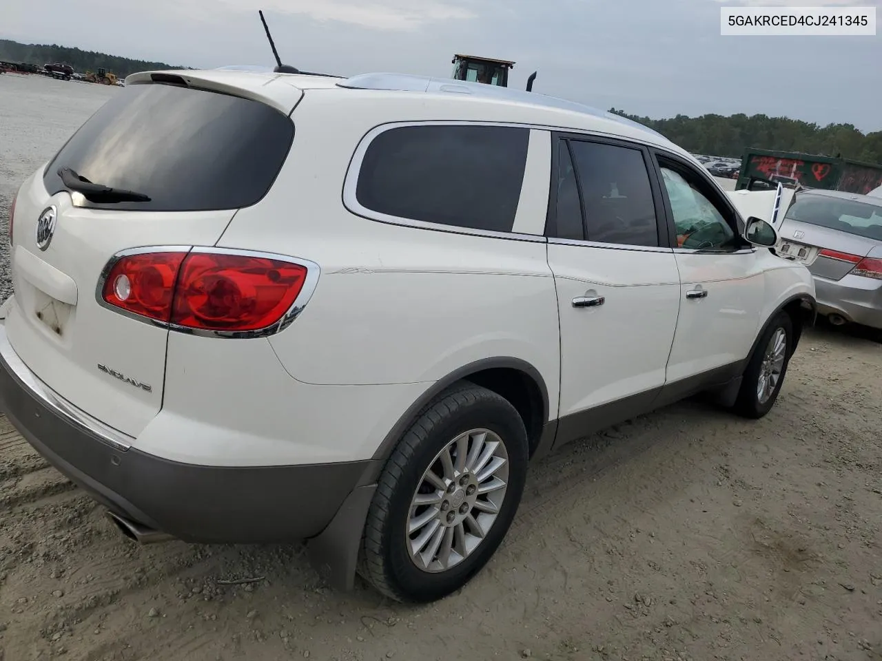 2012 Buick Enclave VIN: 5GAKRCED4CJ241345 Lot: 71092714